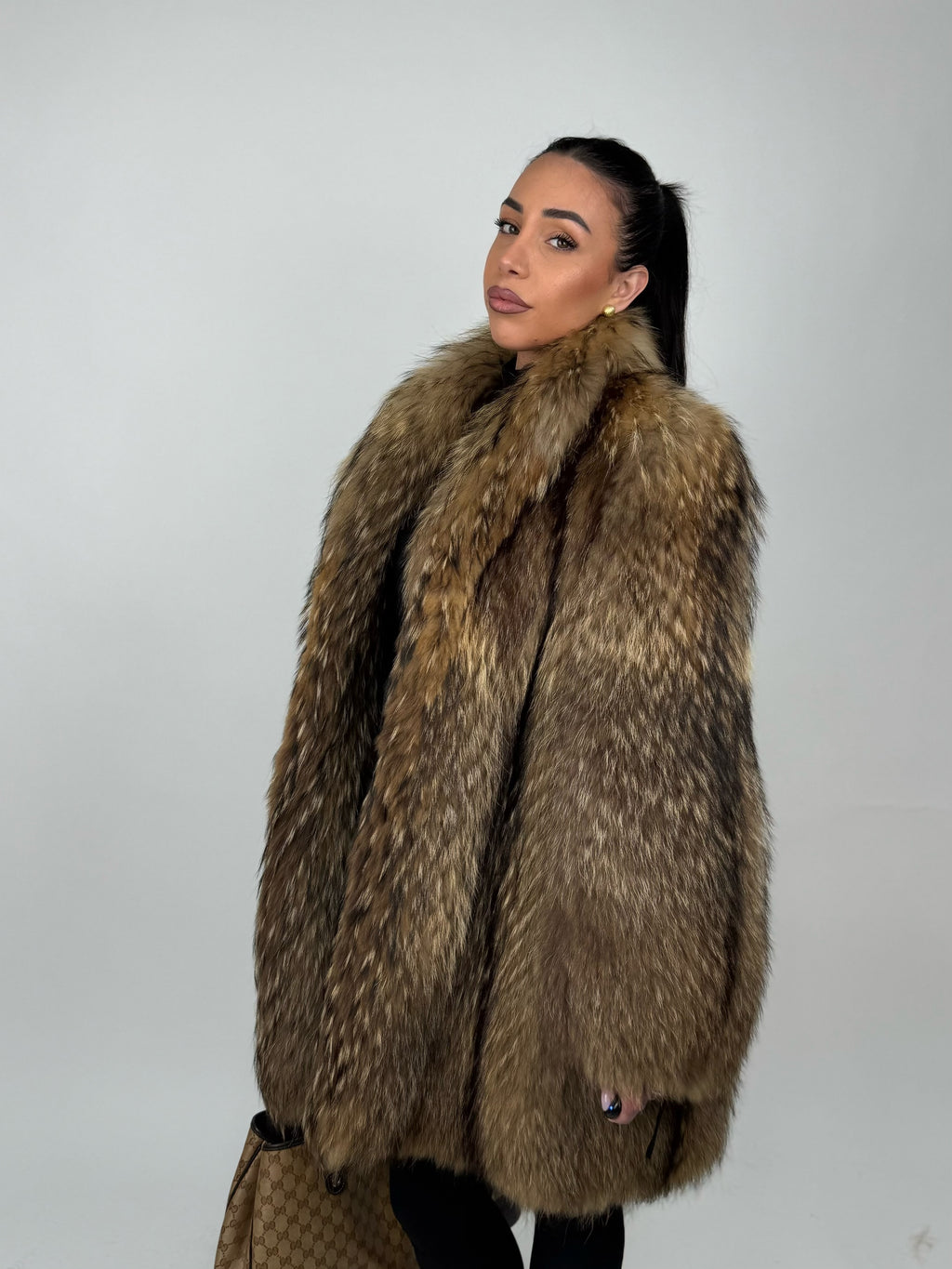 Mink Bomber Jacket