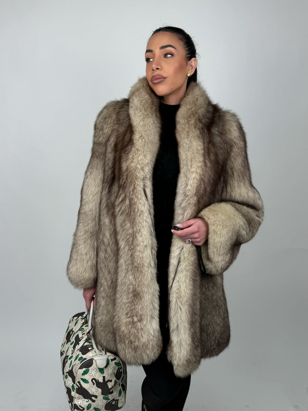 Mink Bomber Jacket