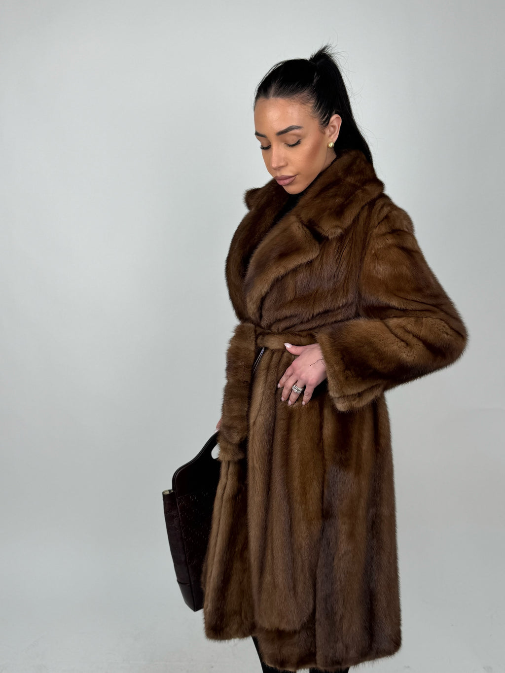Cappotto in visone N602