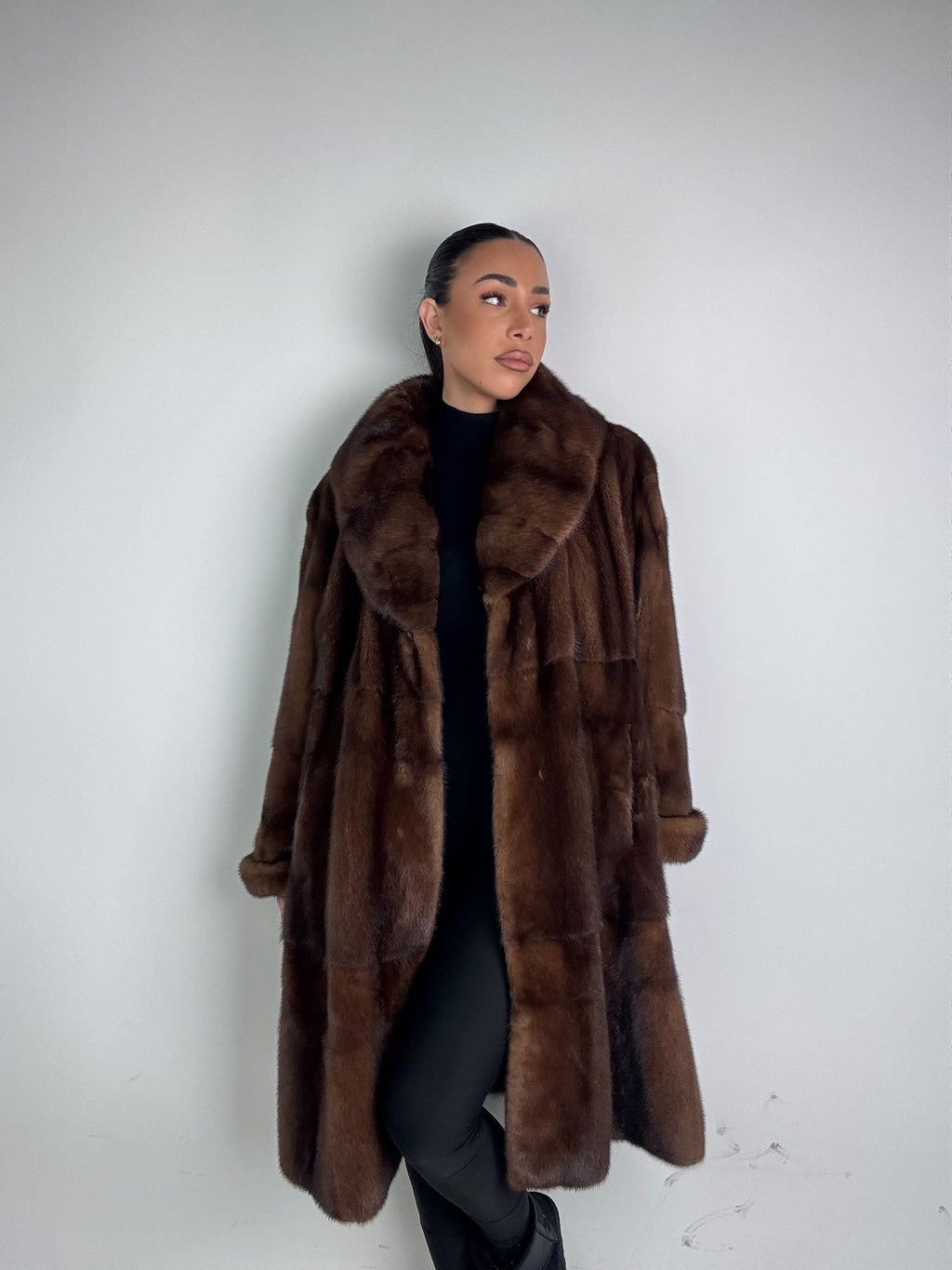 Cappotto in visone N494