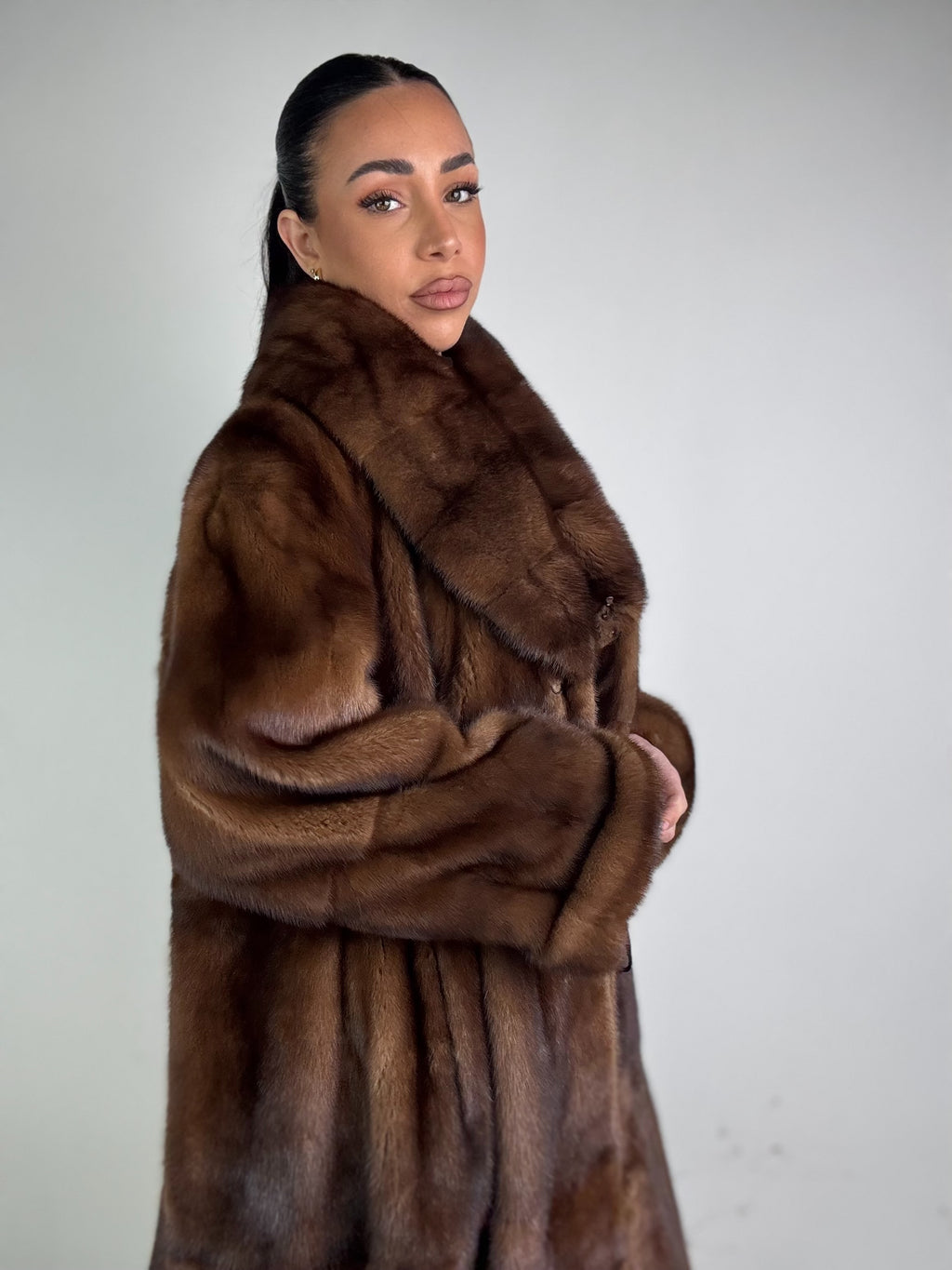 Cappotto in visone N494