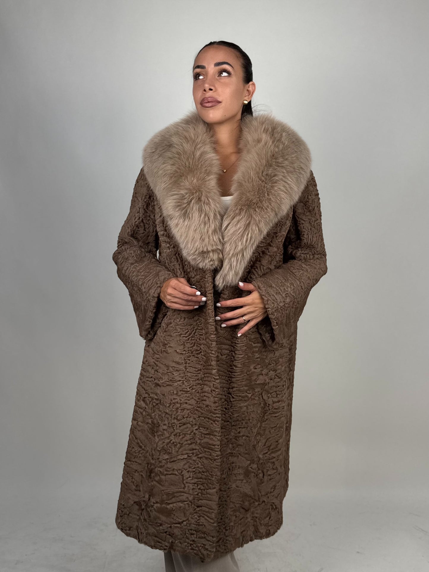 Cappotto in astrakan N78