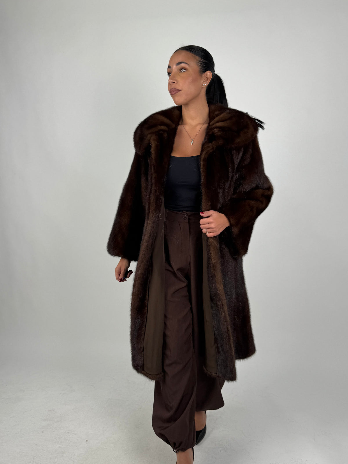 Cappotto in visone N739