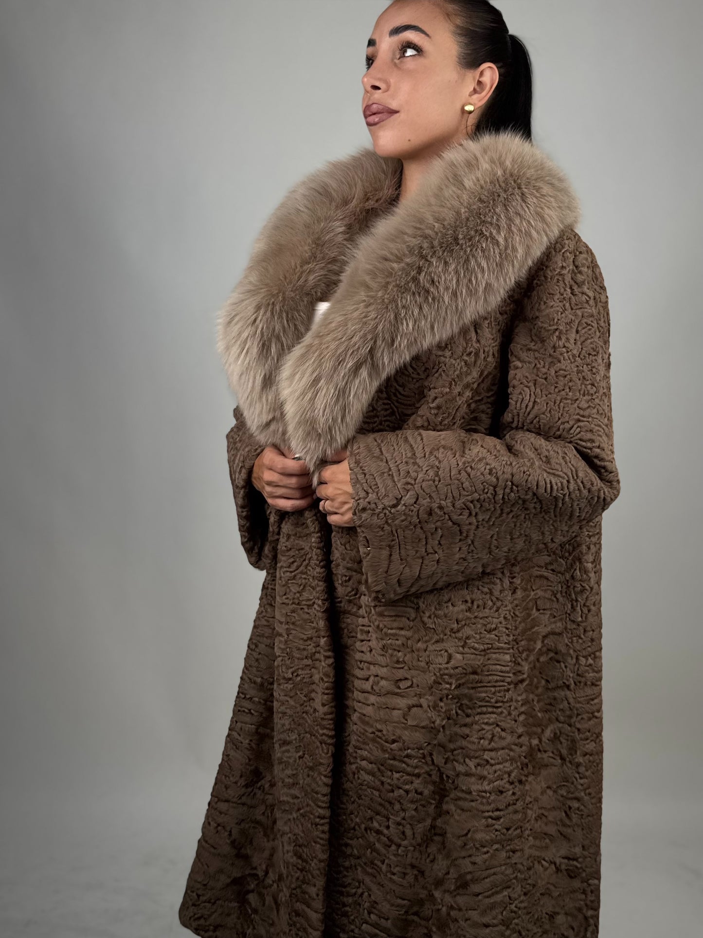 Cappotto in astrakan N78