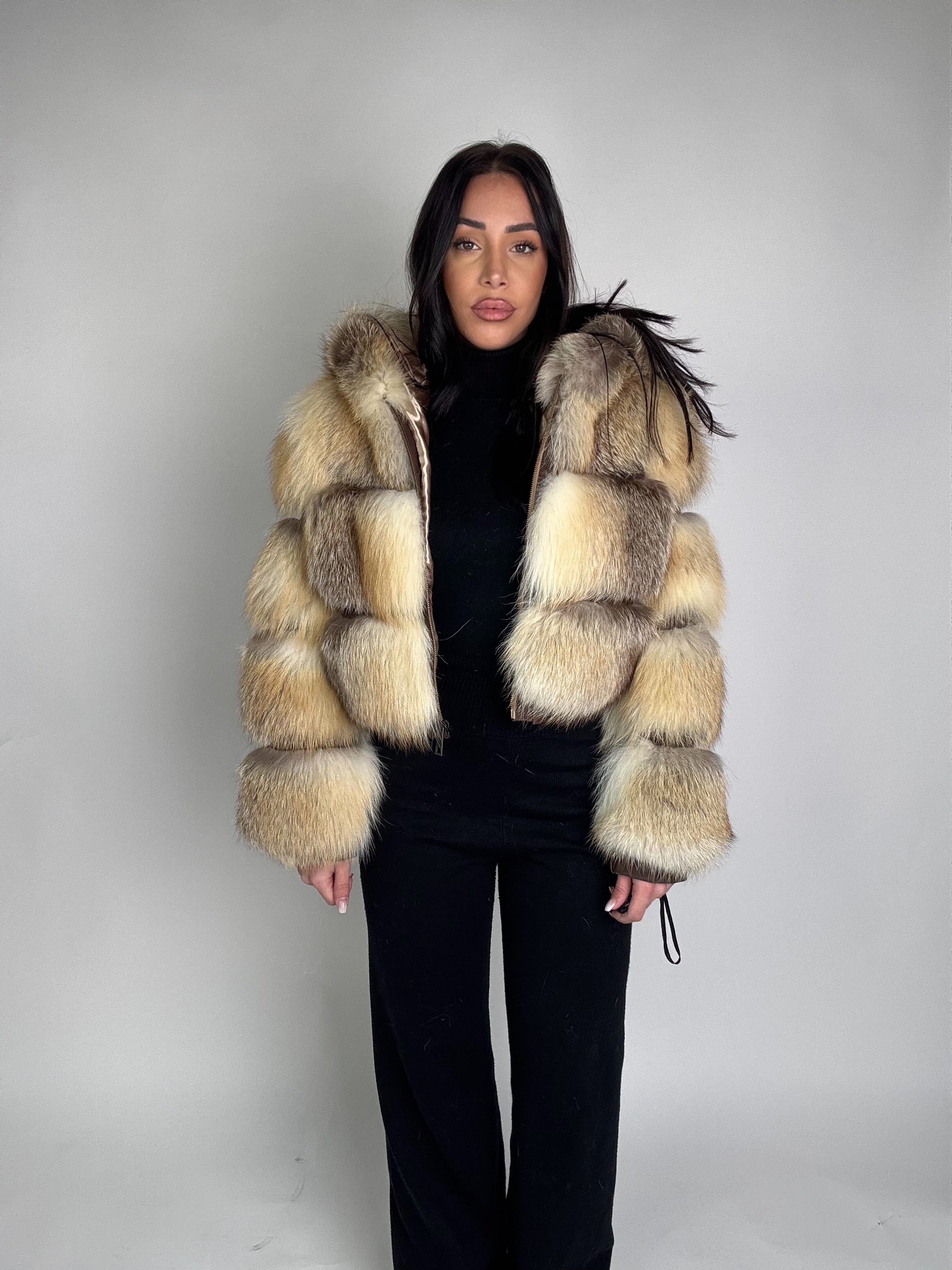Mink Bomber Jacket