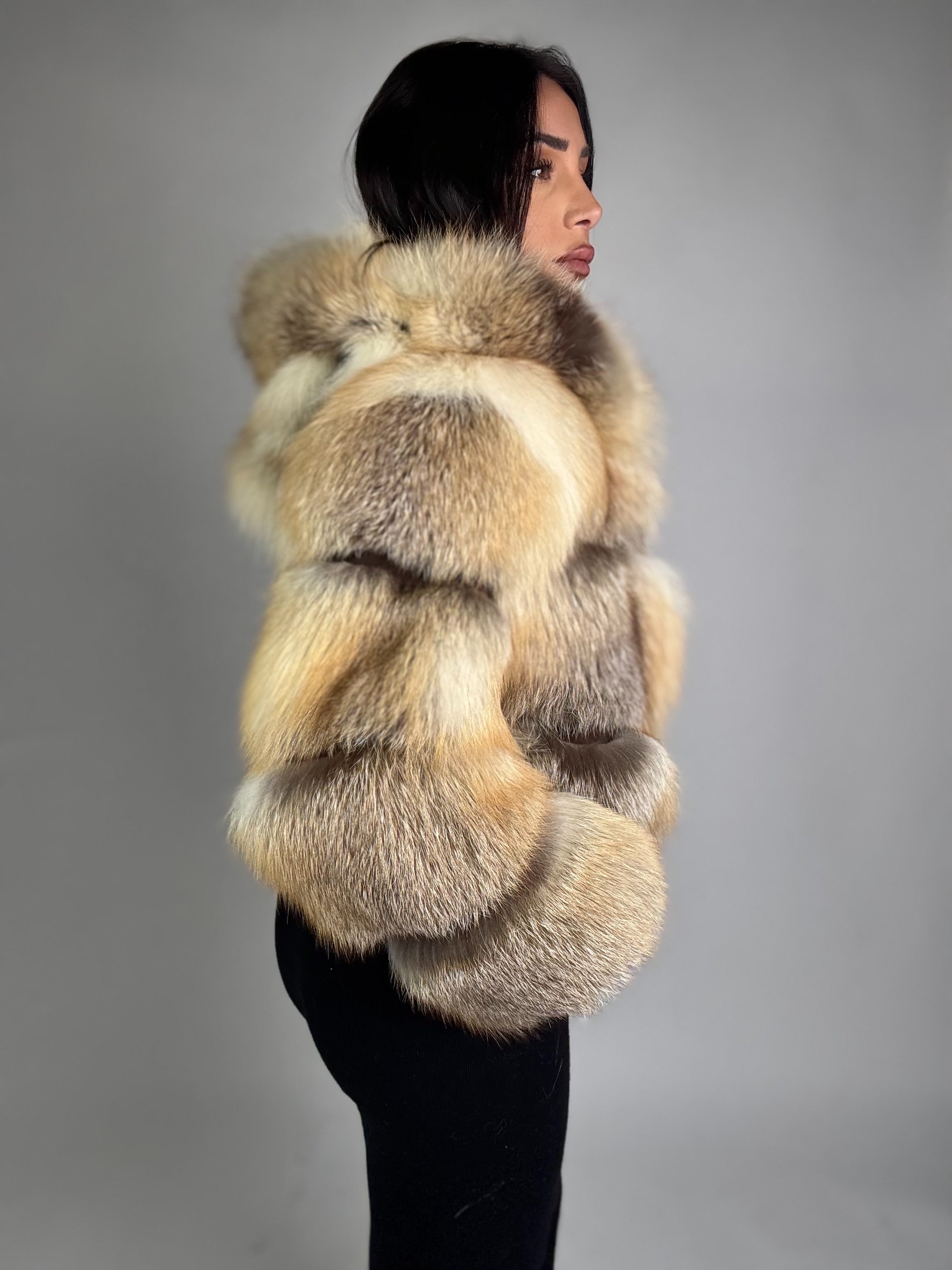 Mink Bomber Jacket