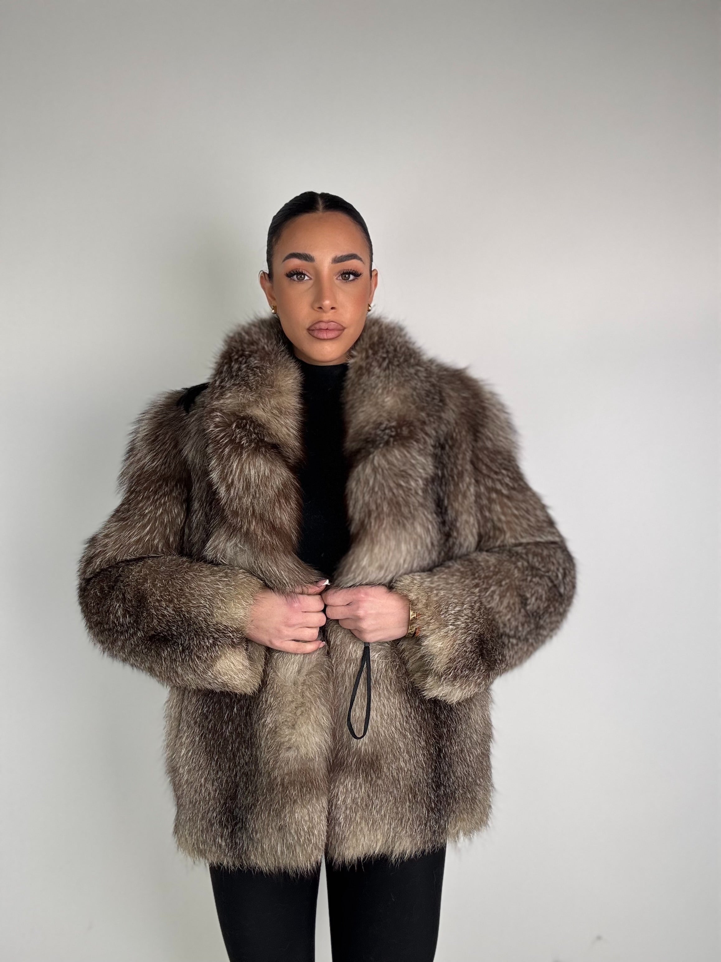 Mink Bomber Jacket