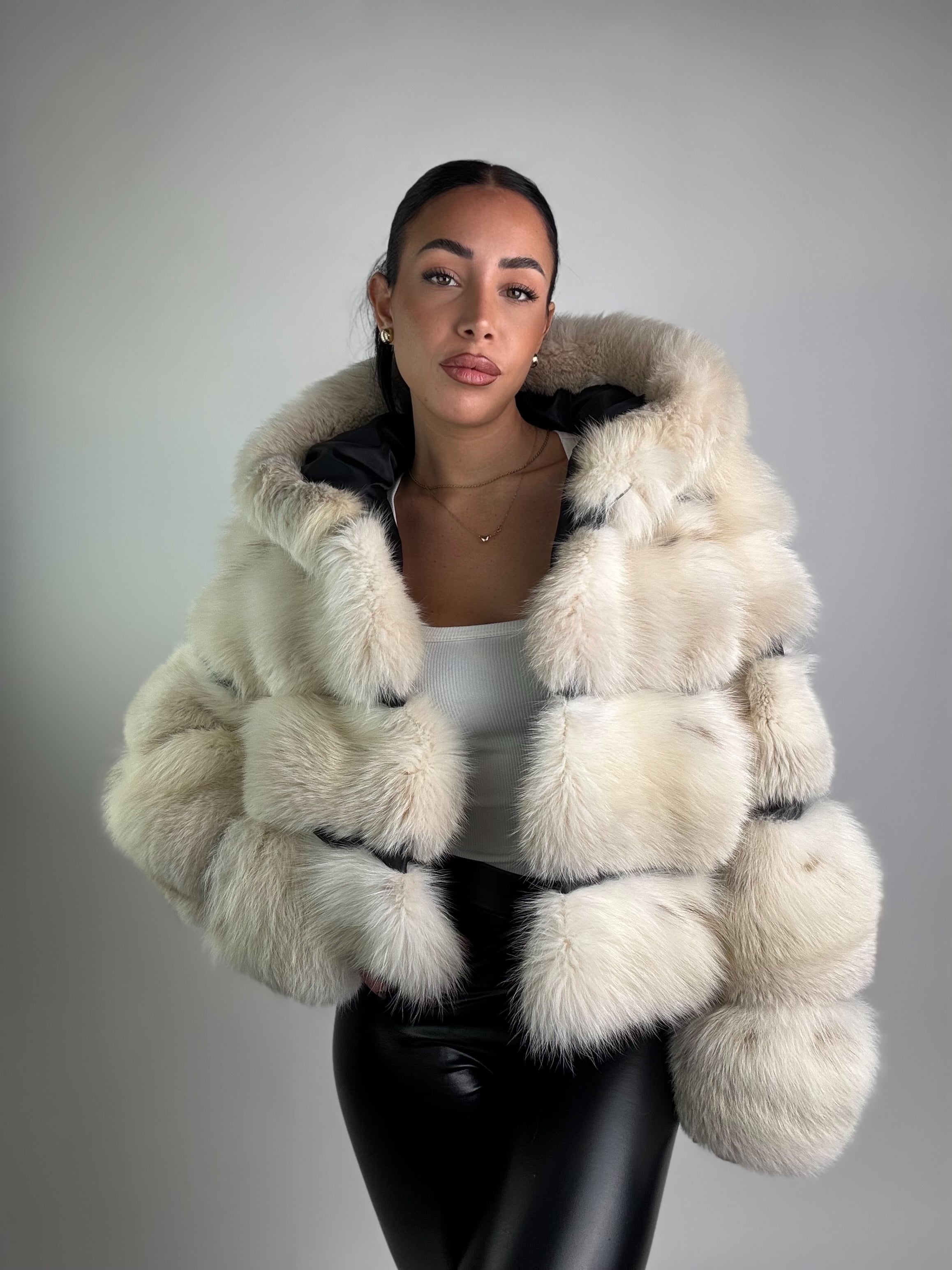 Bomber in volpe linciata