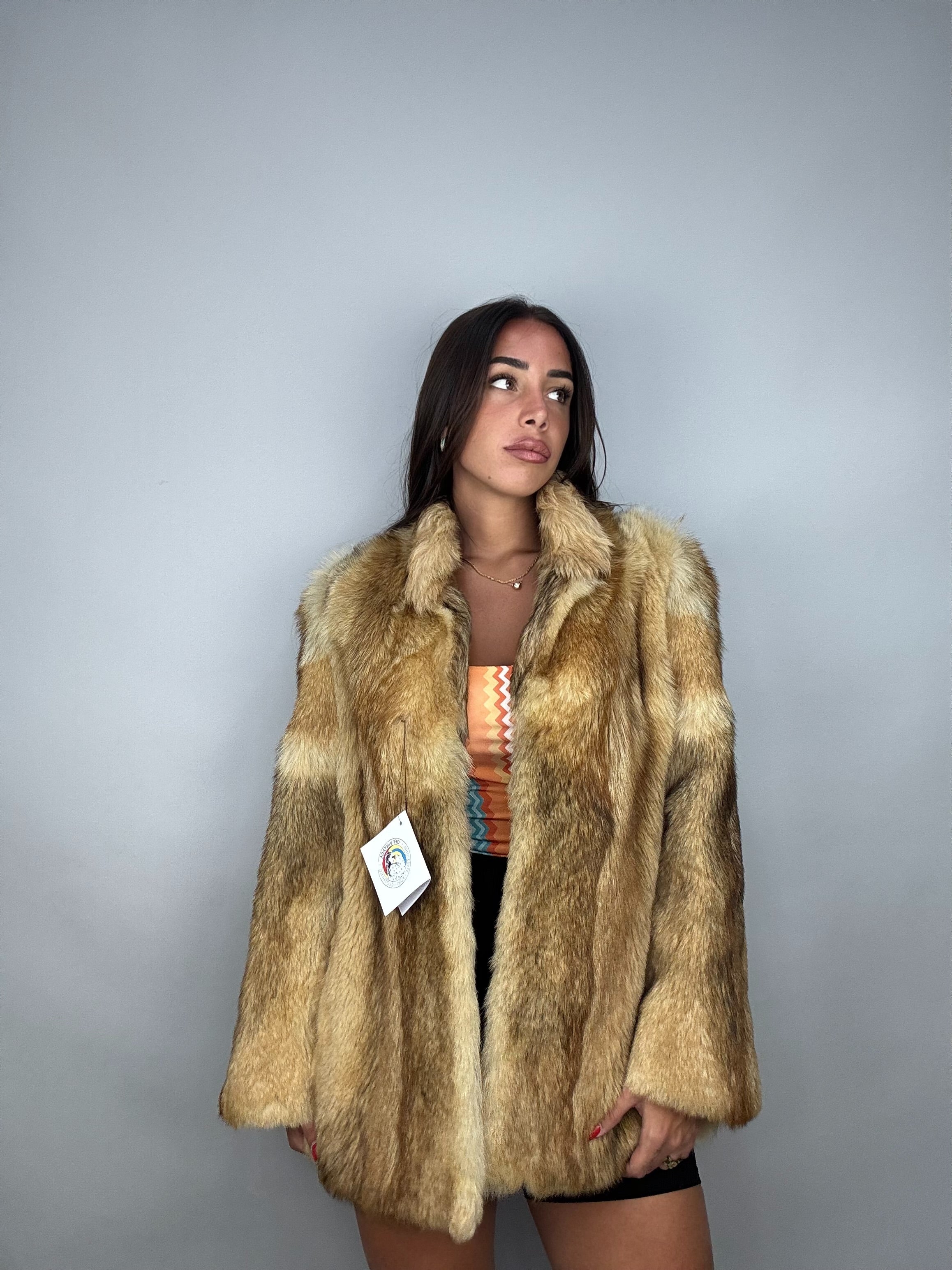 Giacca in volpe rossa