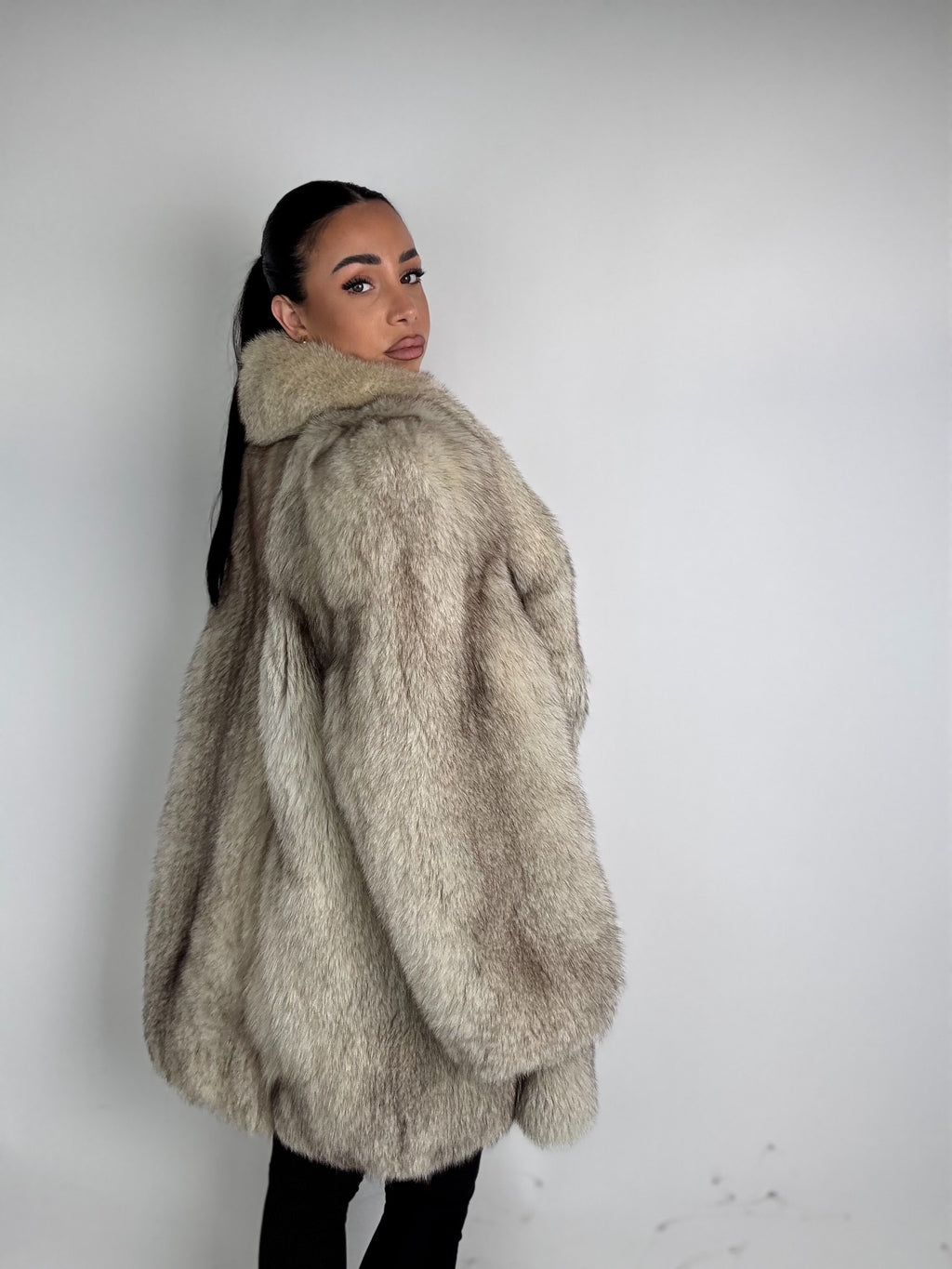 Mink Bomber Jacket
