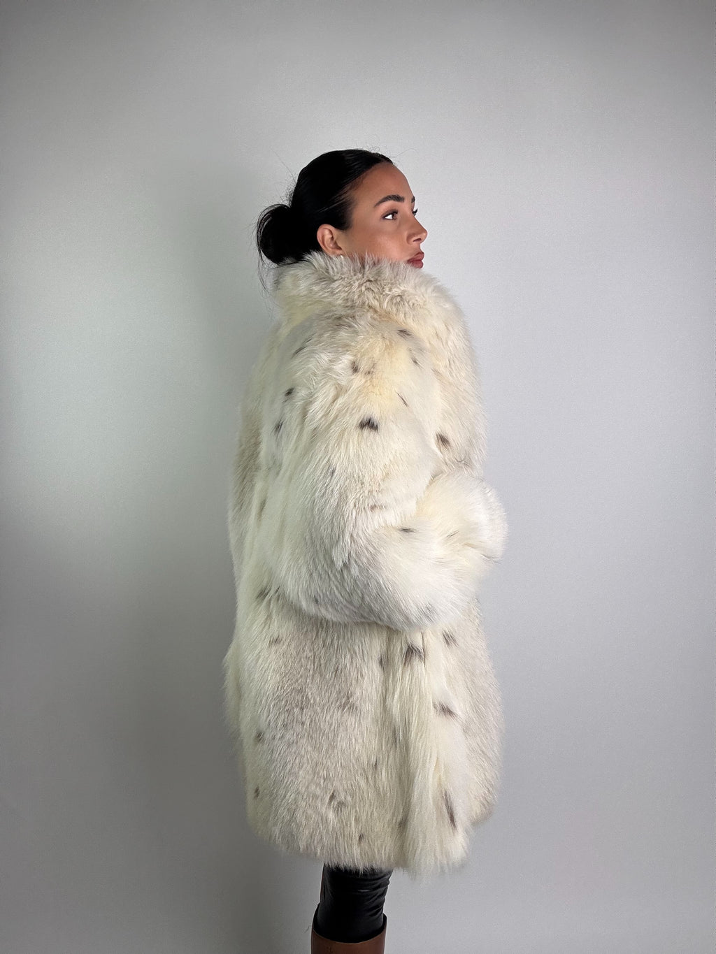 Giacca in volpe linciata N961