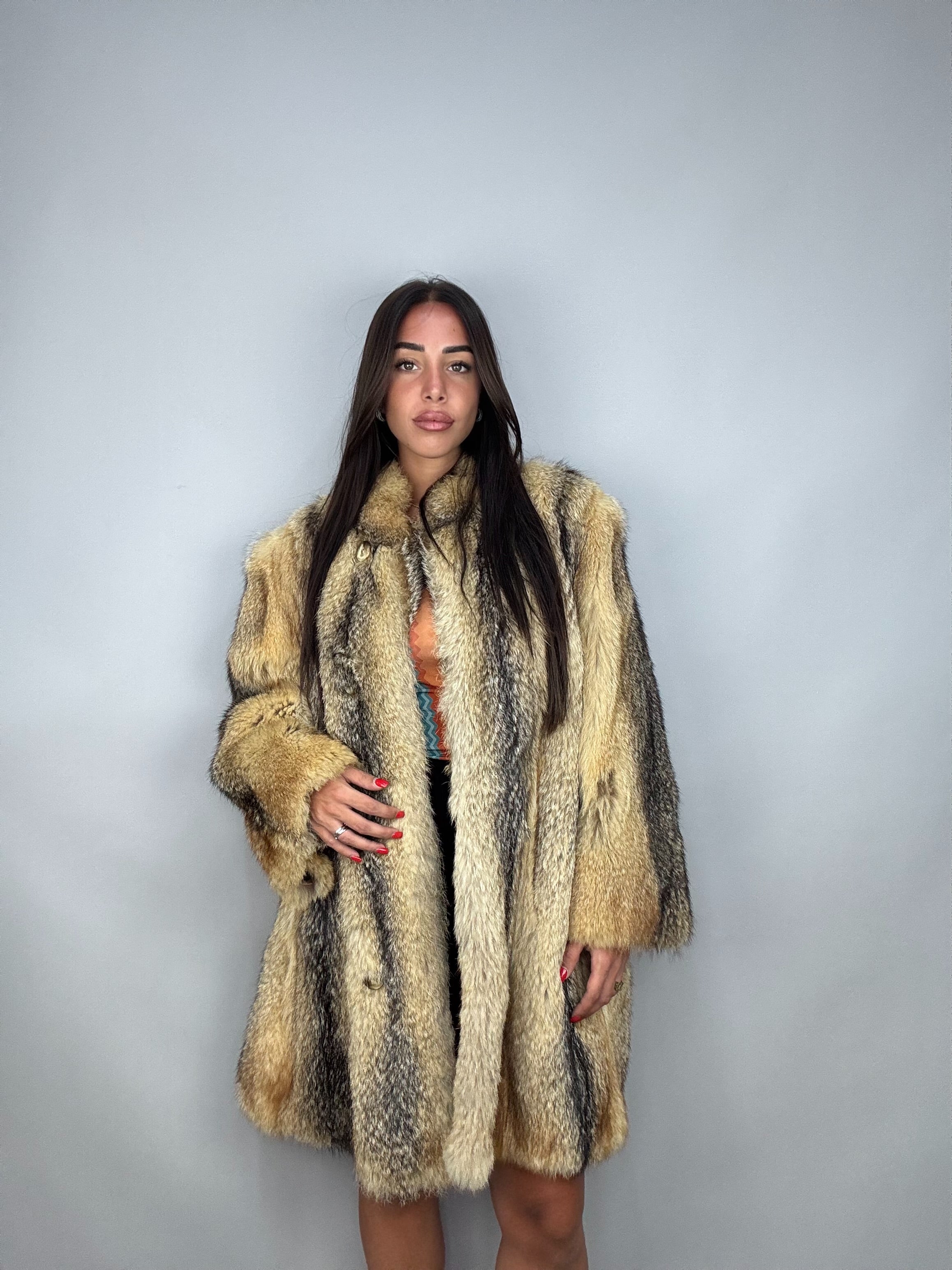 Giacca in volpe della virginia