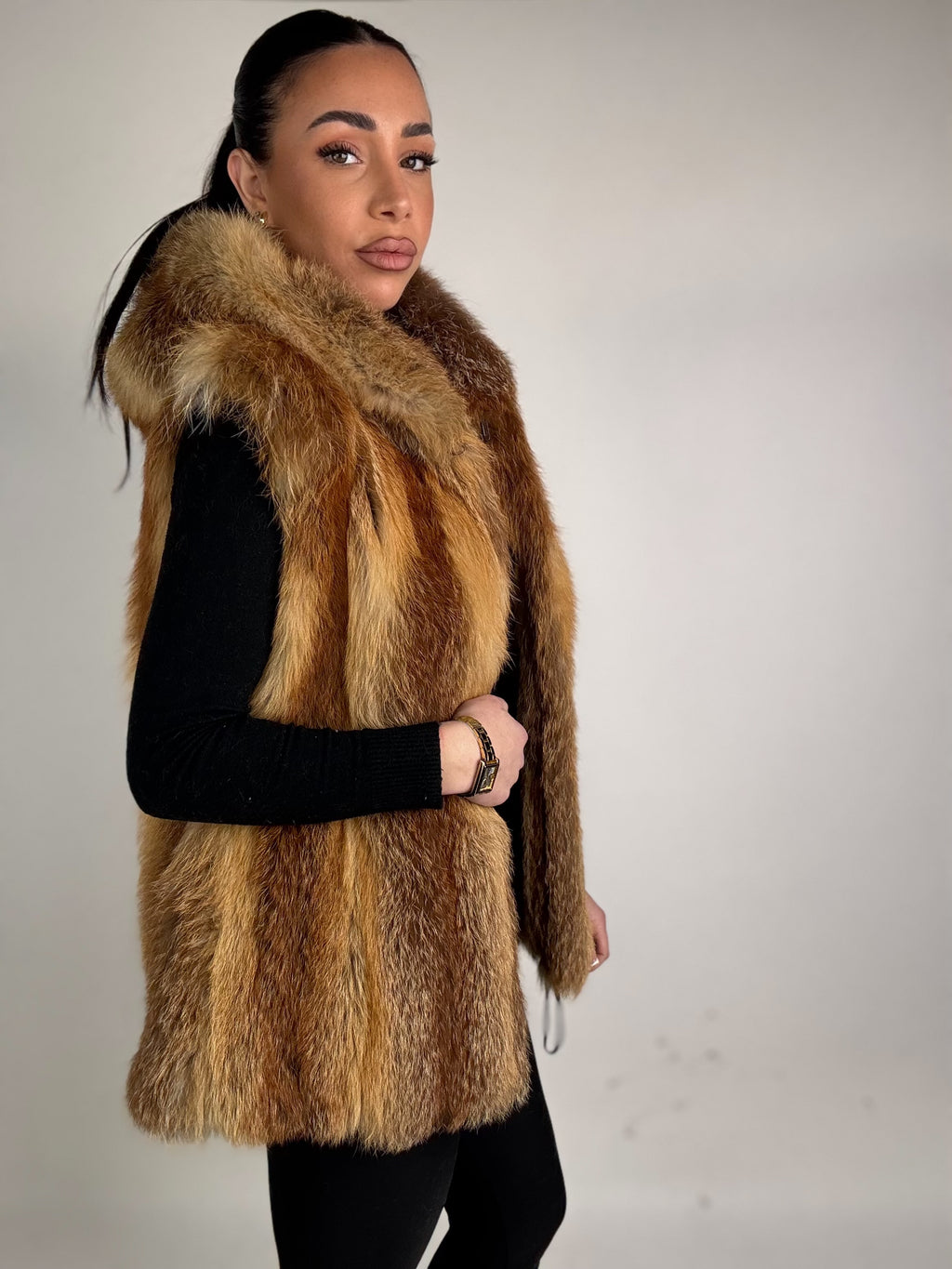 Mink Bomber Jacket
