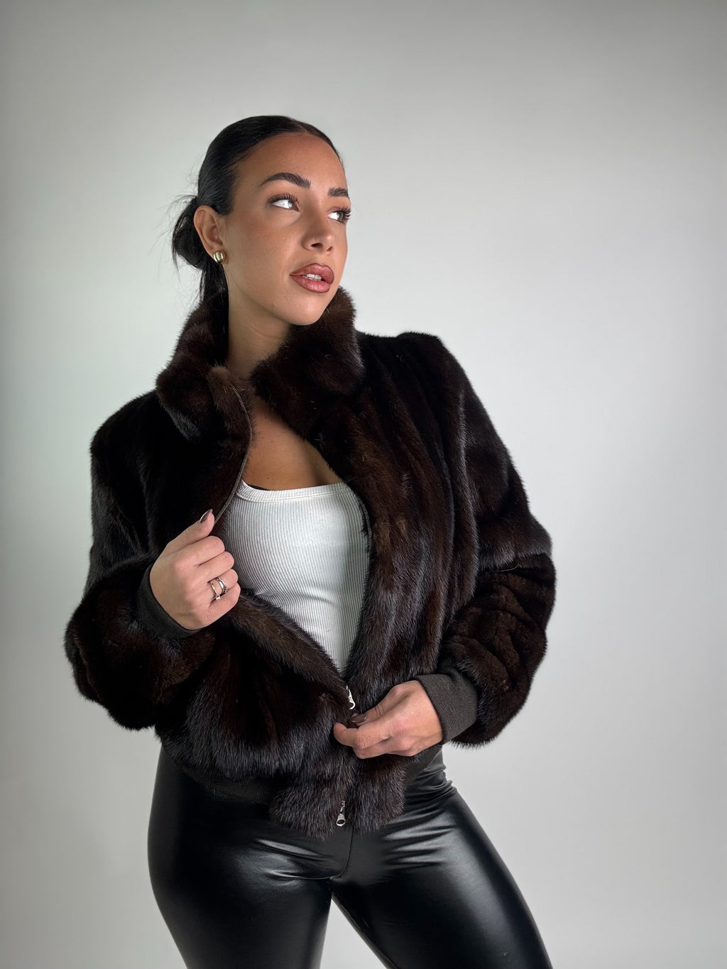 Bomber in visone N85