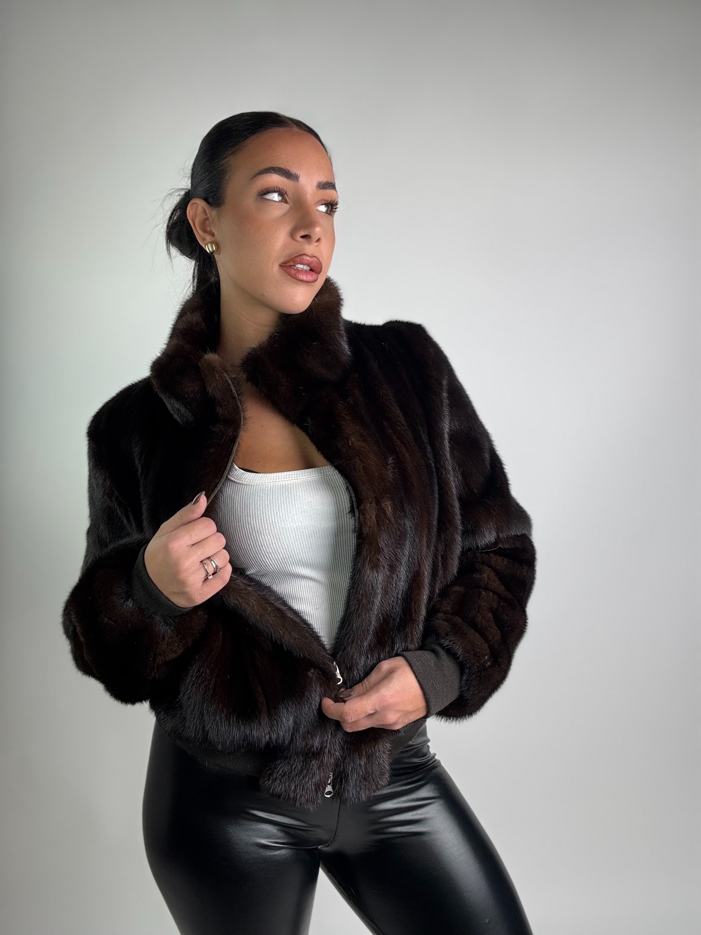 Bomber in visone N85