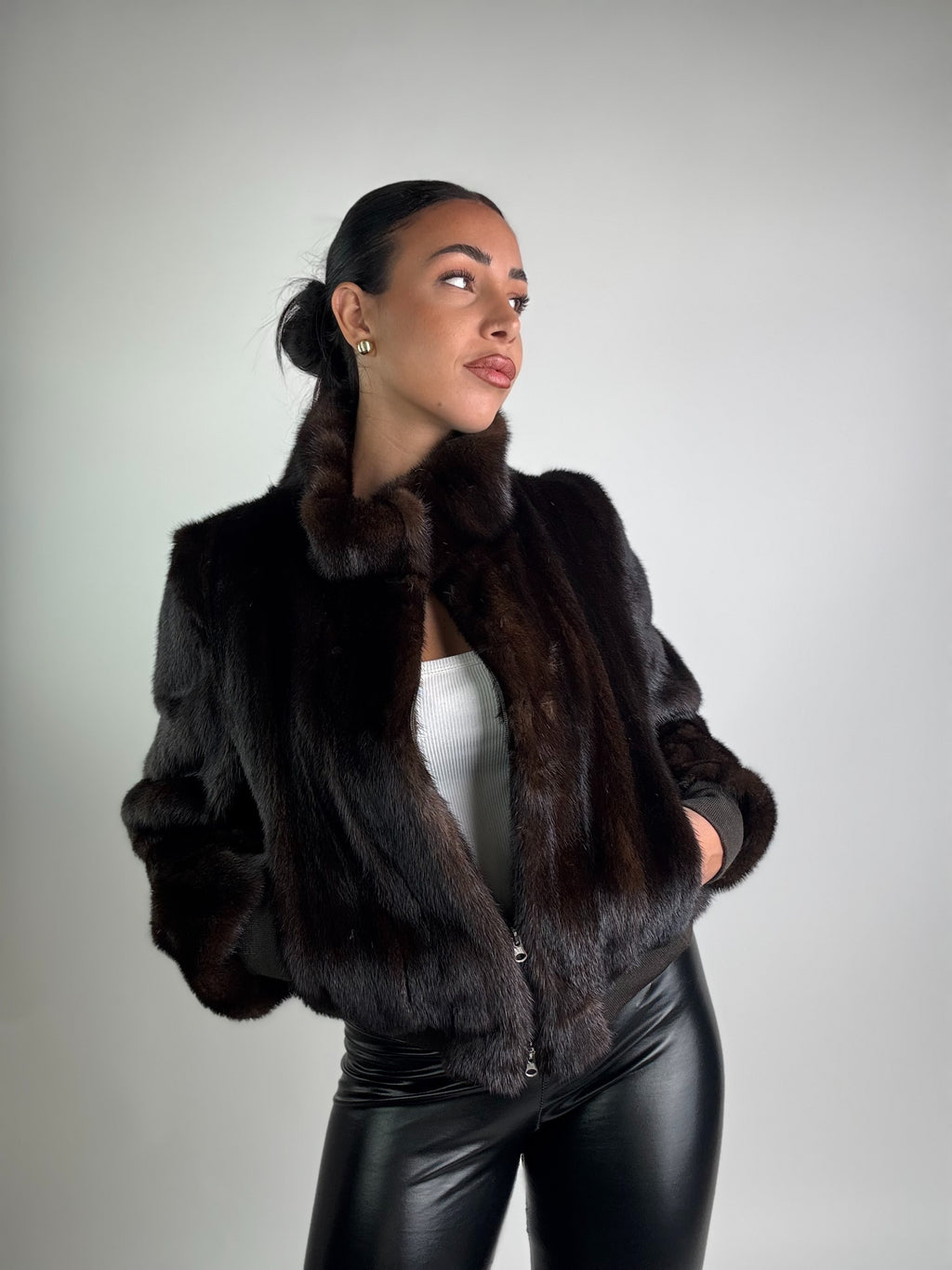 Bomber in visone N85