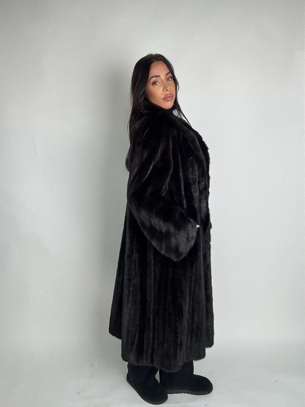 Cappotto in visone N430