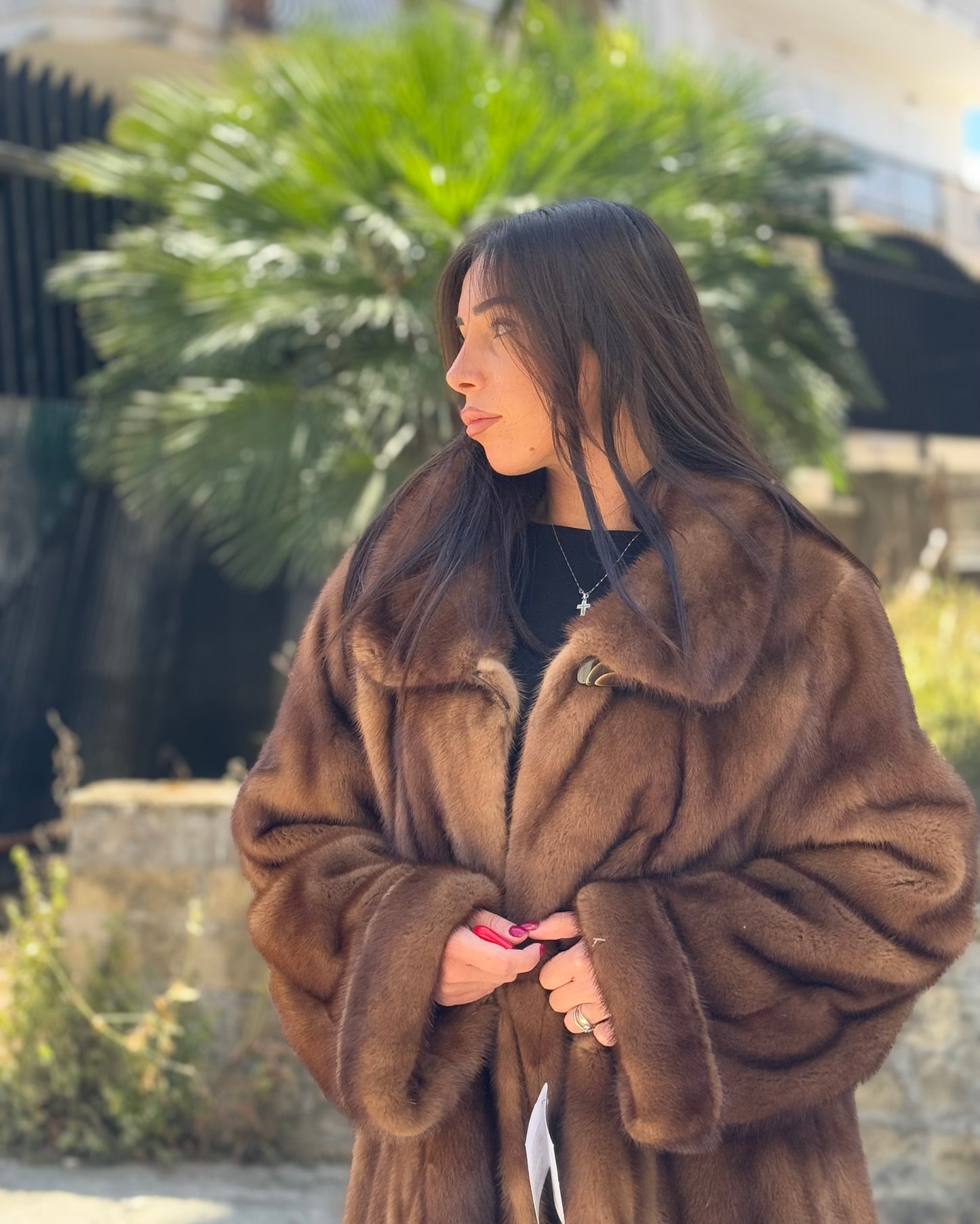 Mink Bomber Jacket