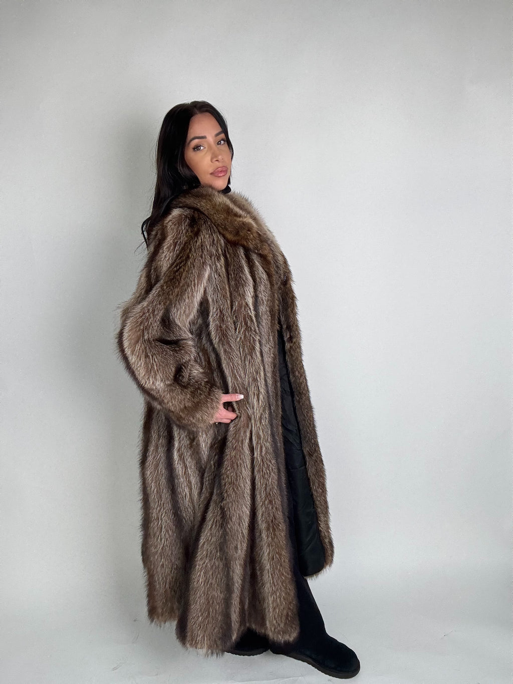 Cappotto in marmotta N402