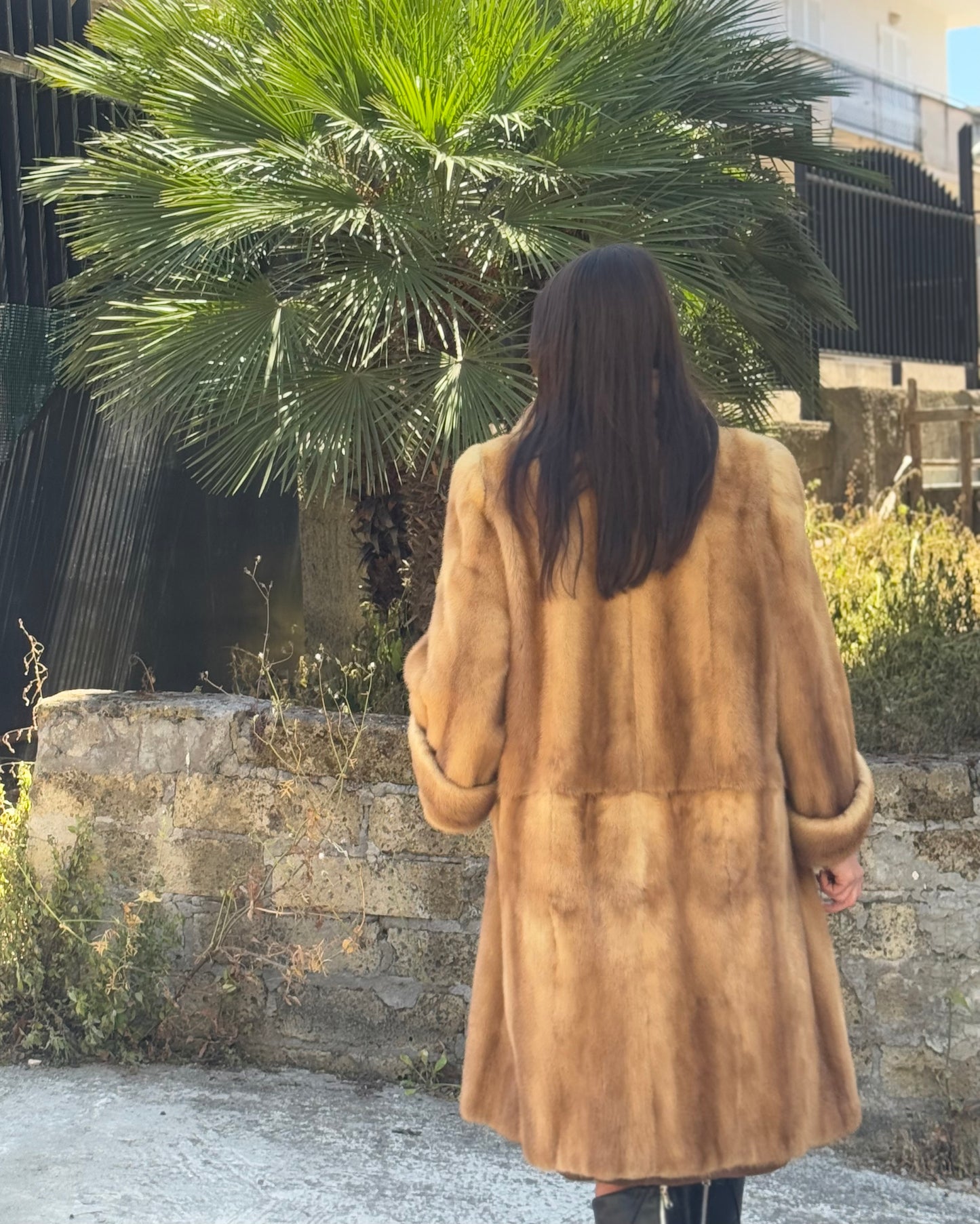 Mink Bomber Jacket