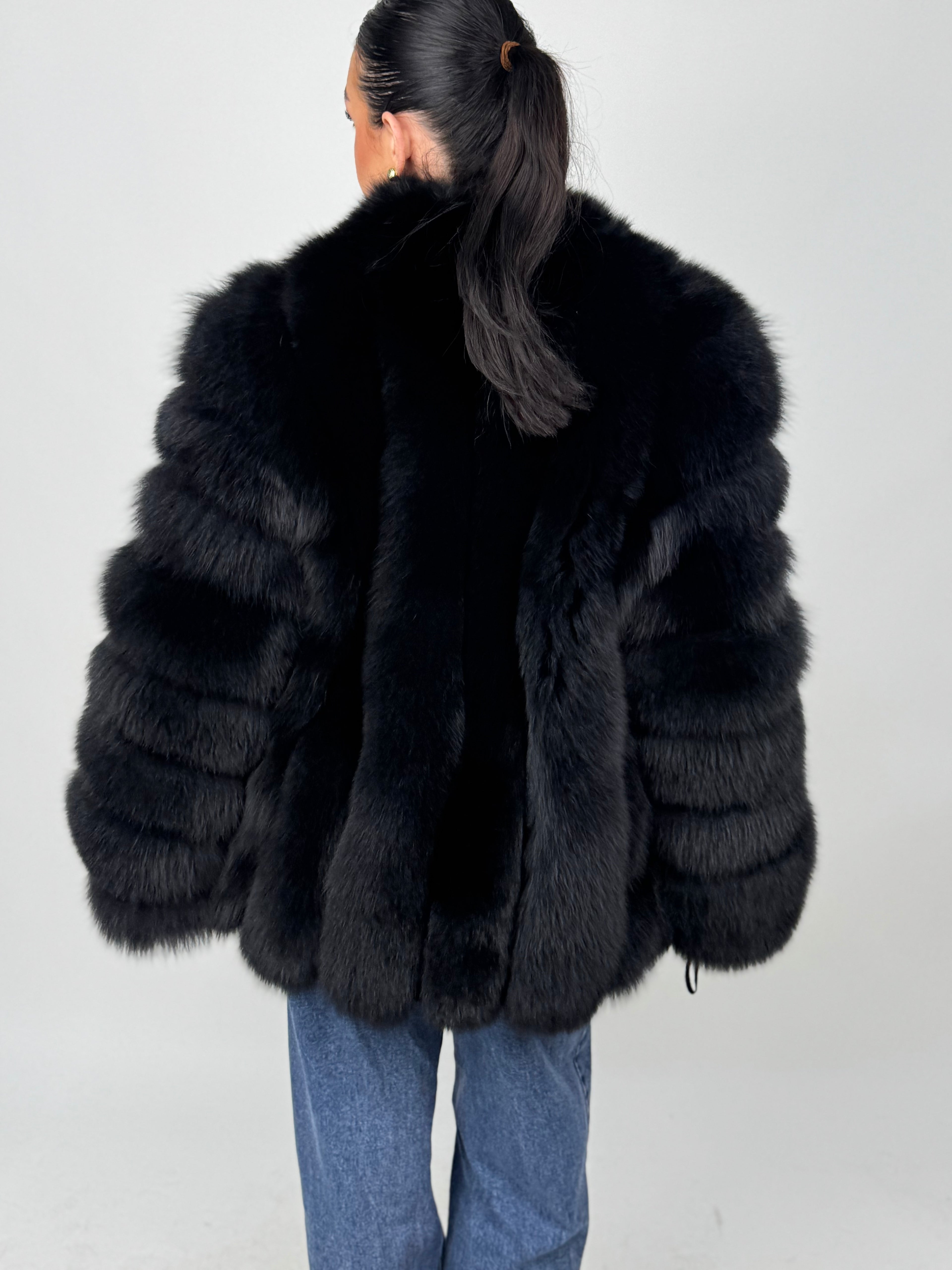 Mink Bomber Jacket