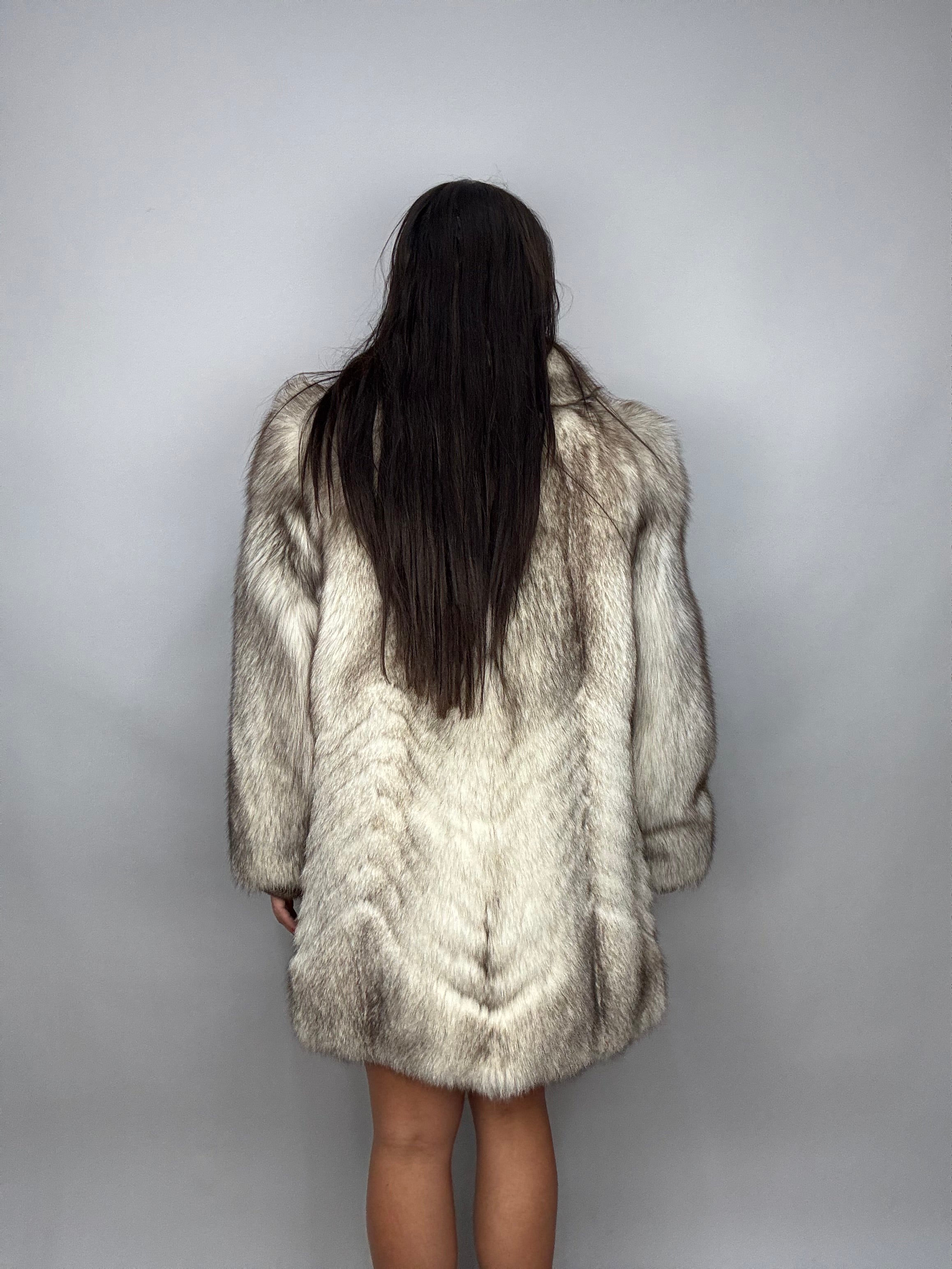 Giacca in volpe della groenlandia