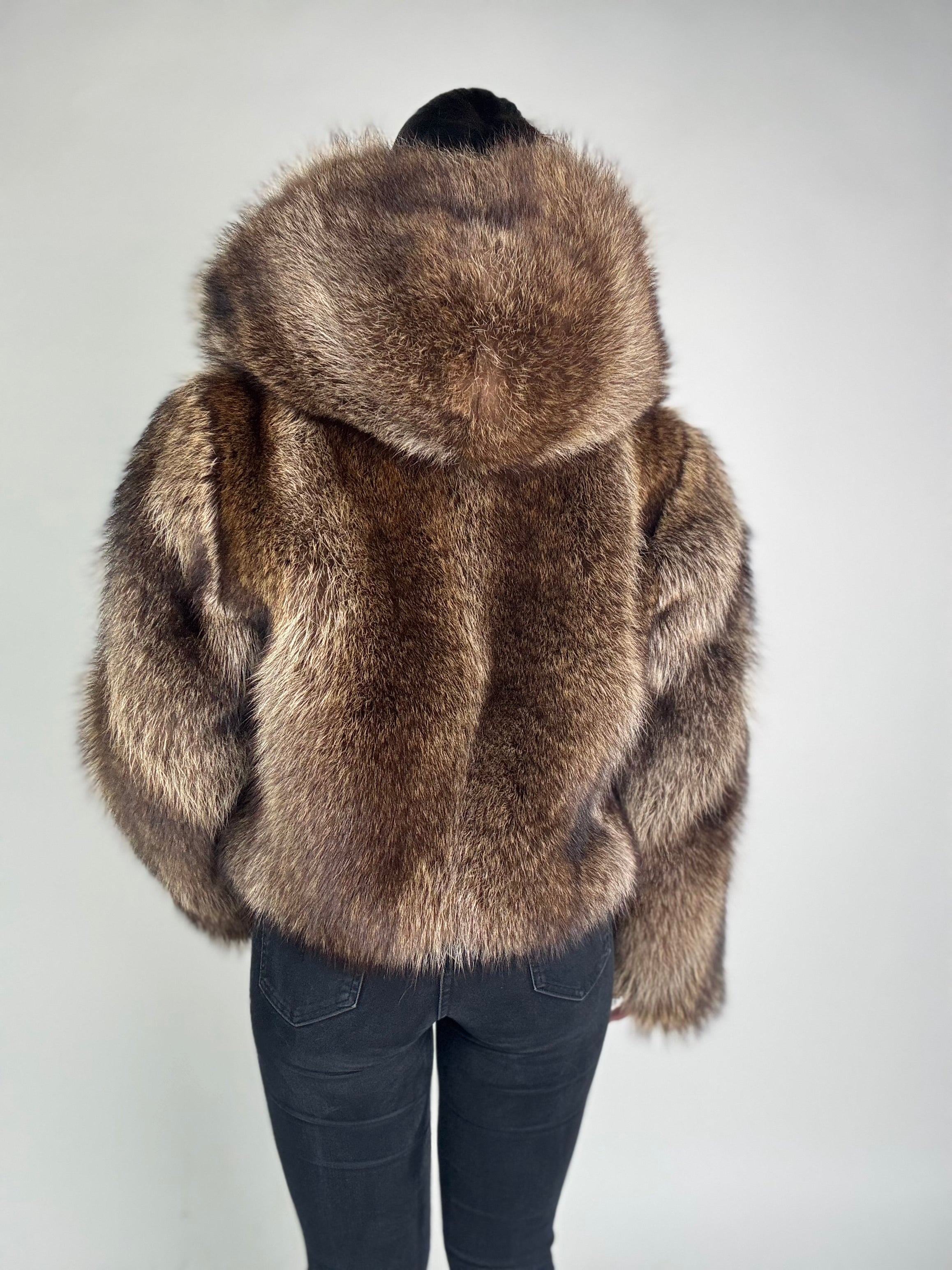 Mink Bomber Jacket