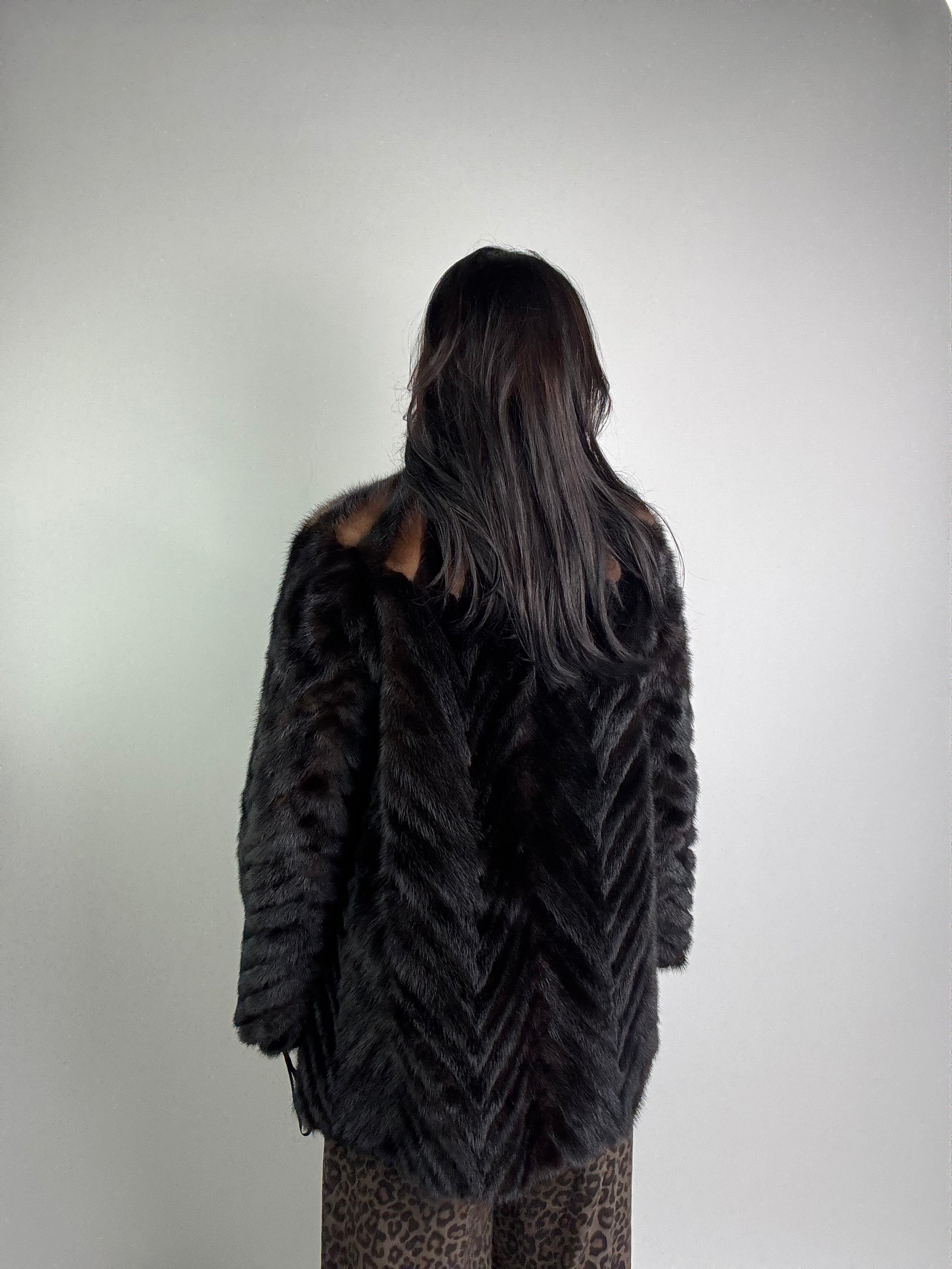 Giacca in visone N220