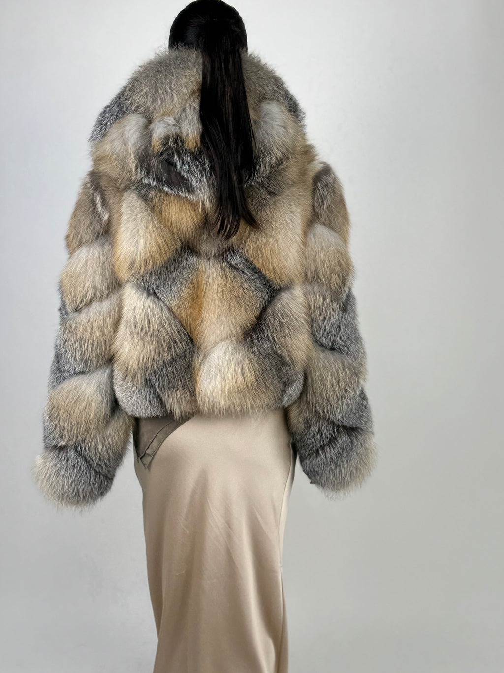Mink Bomber Jacket