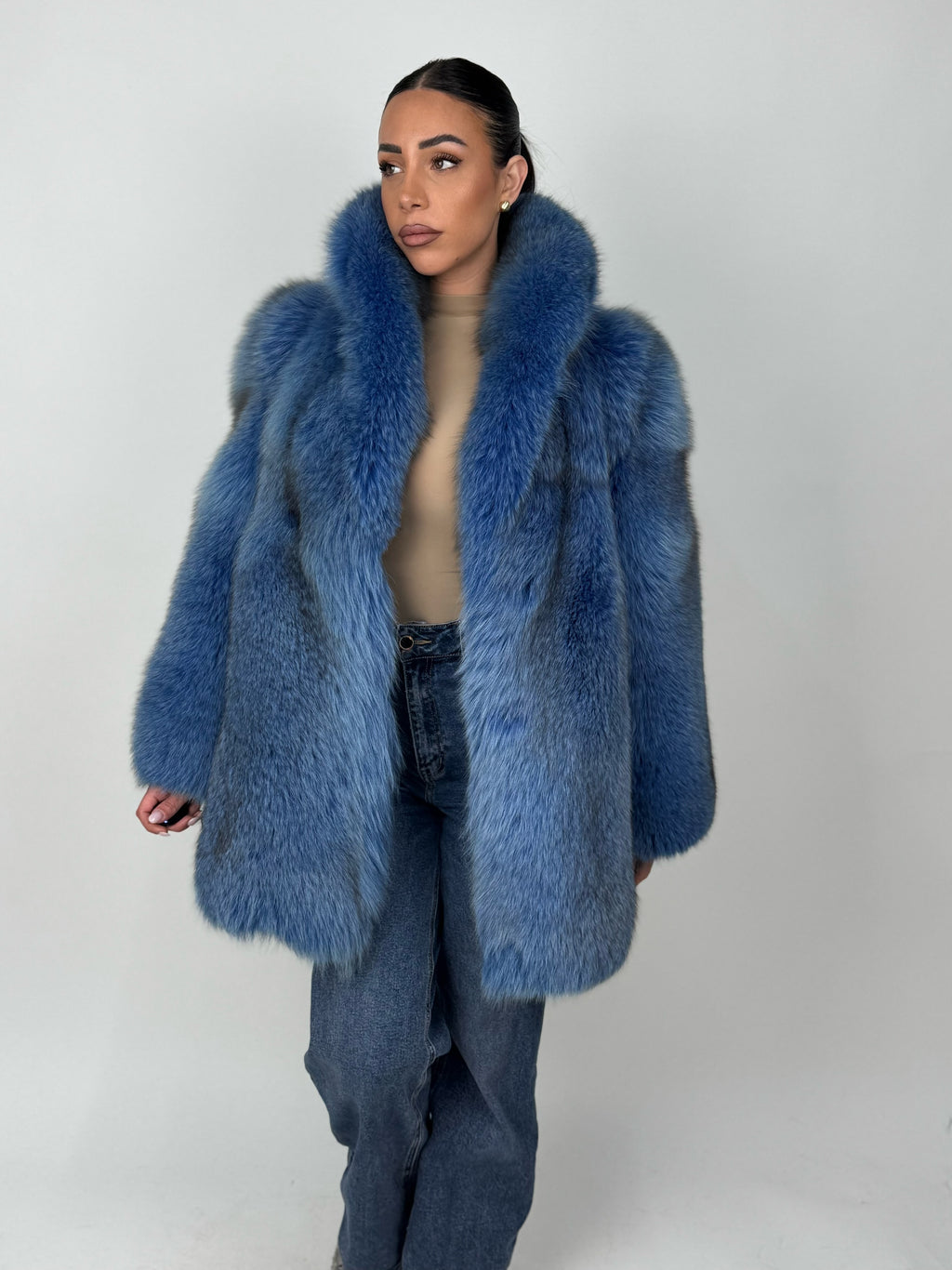 Mink Bomber Jacket