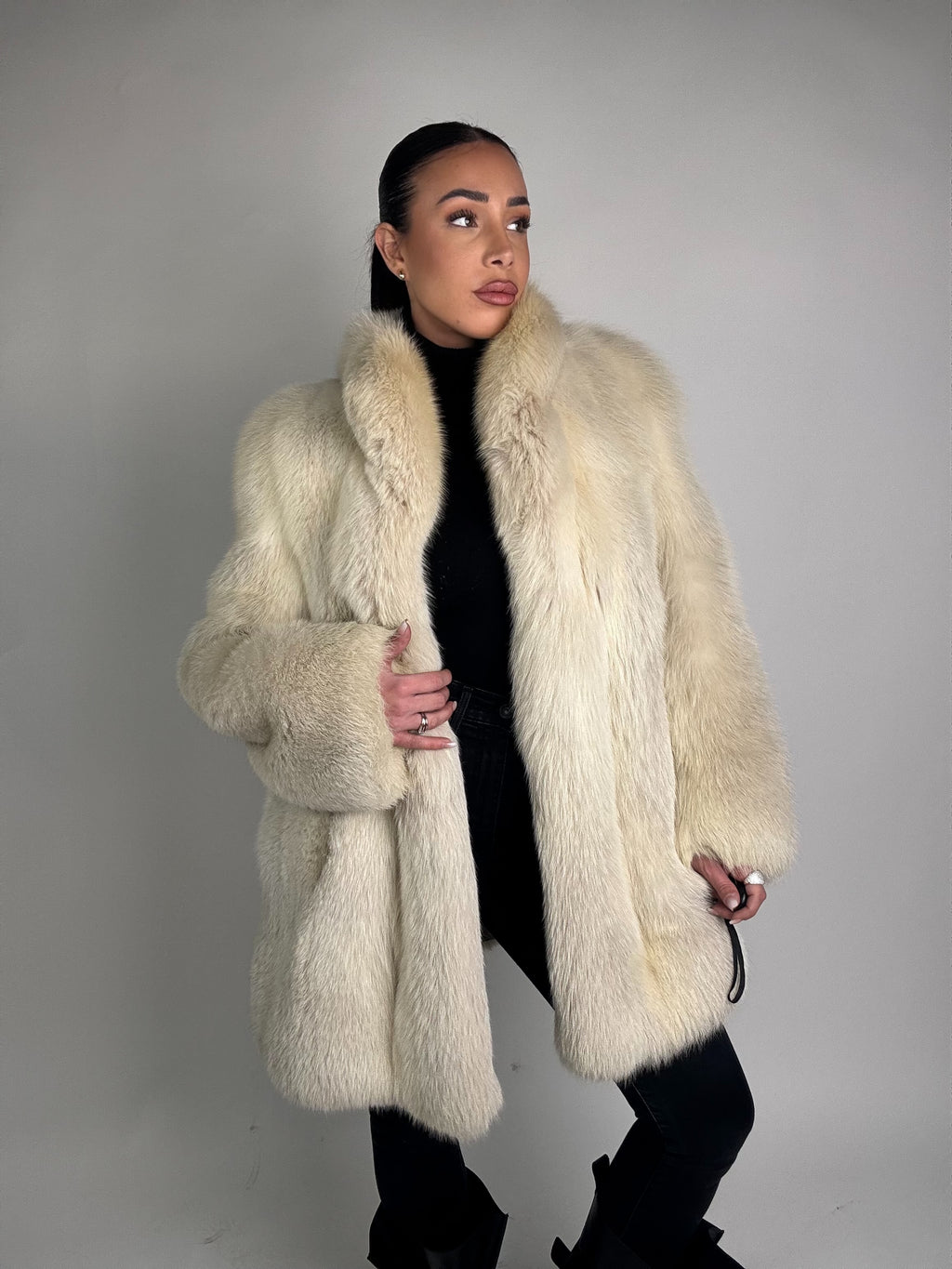 Mink Bomber Jacket
