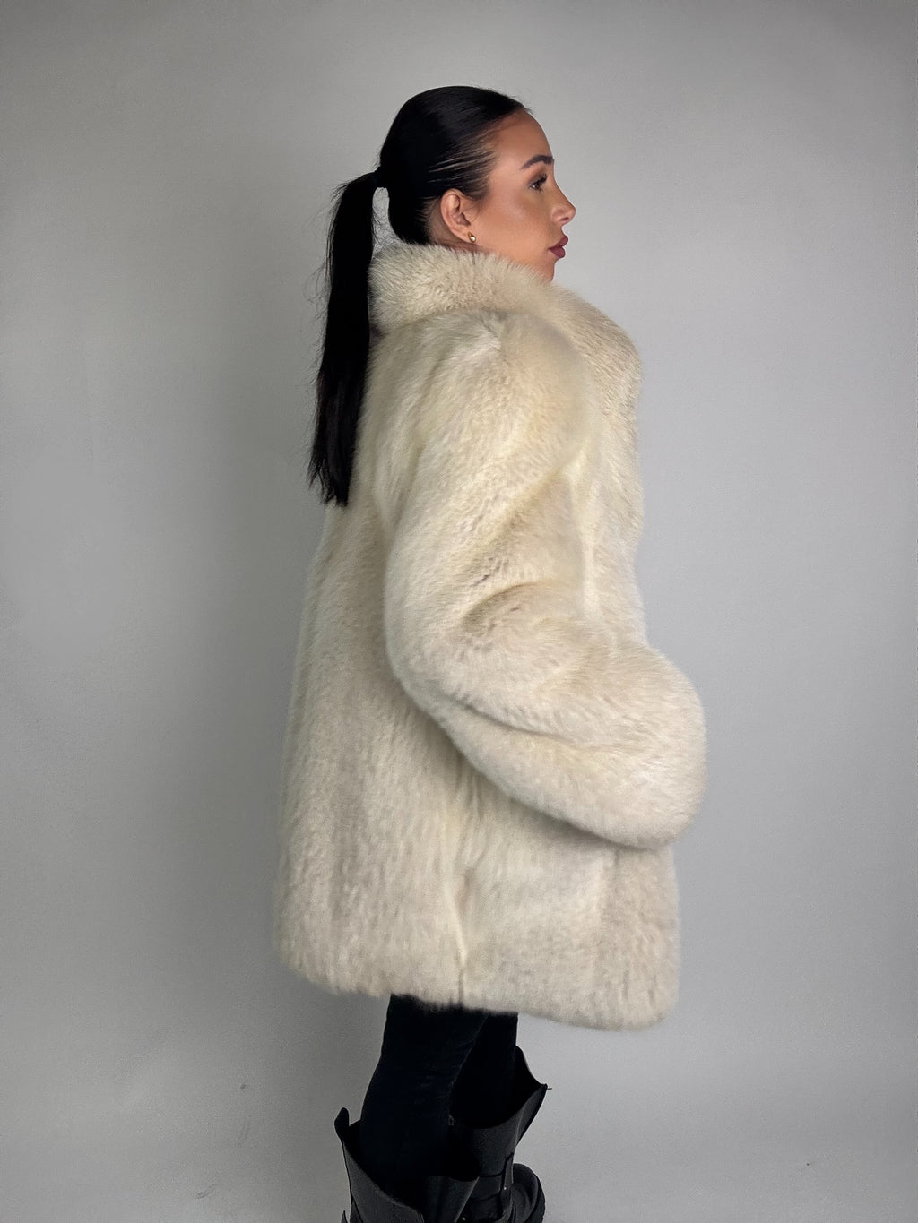 Mink Bomber Jacket
