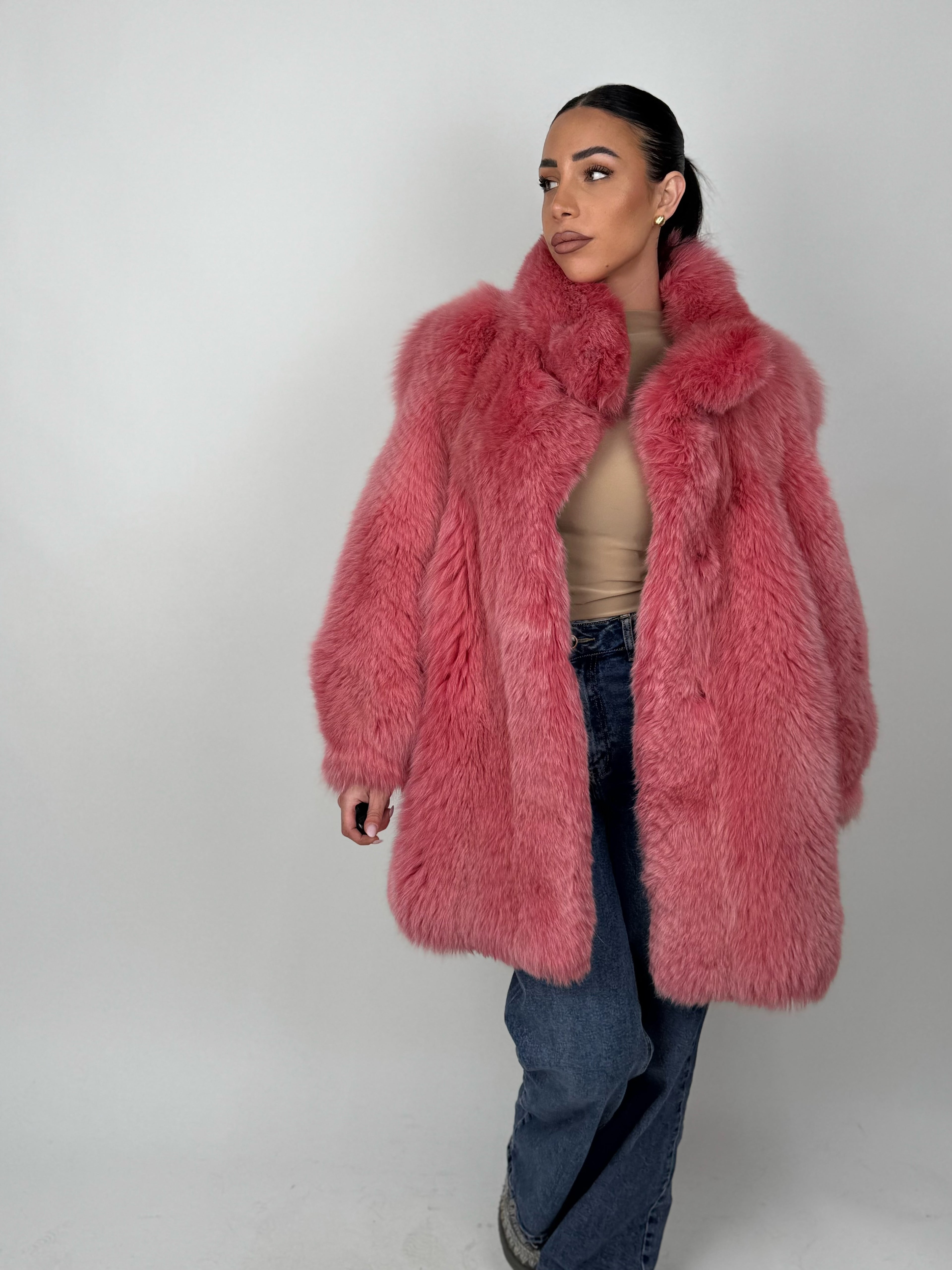Mink Bomber Jacket