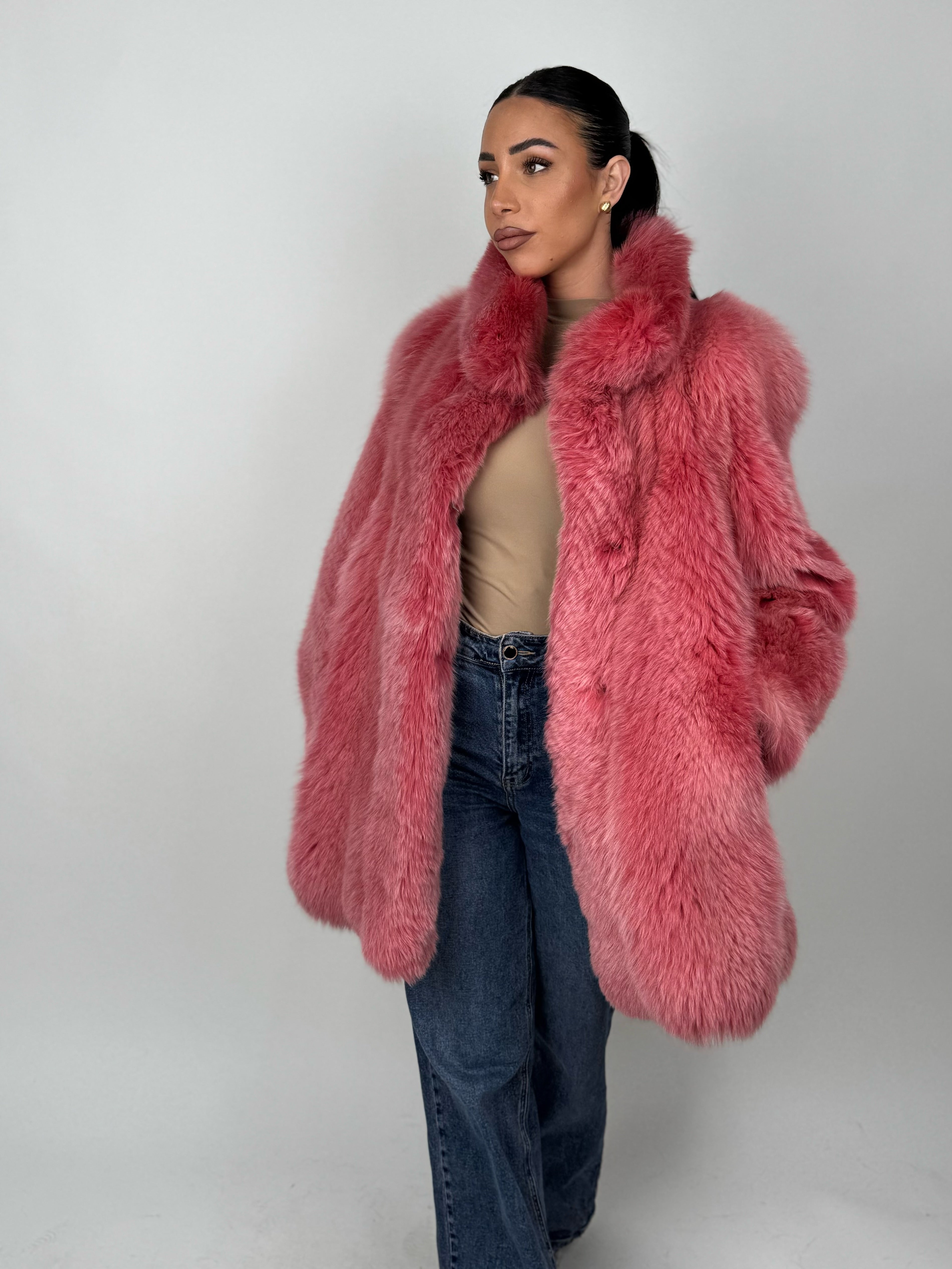 Mink Bomber Jacket