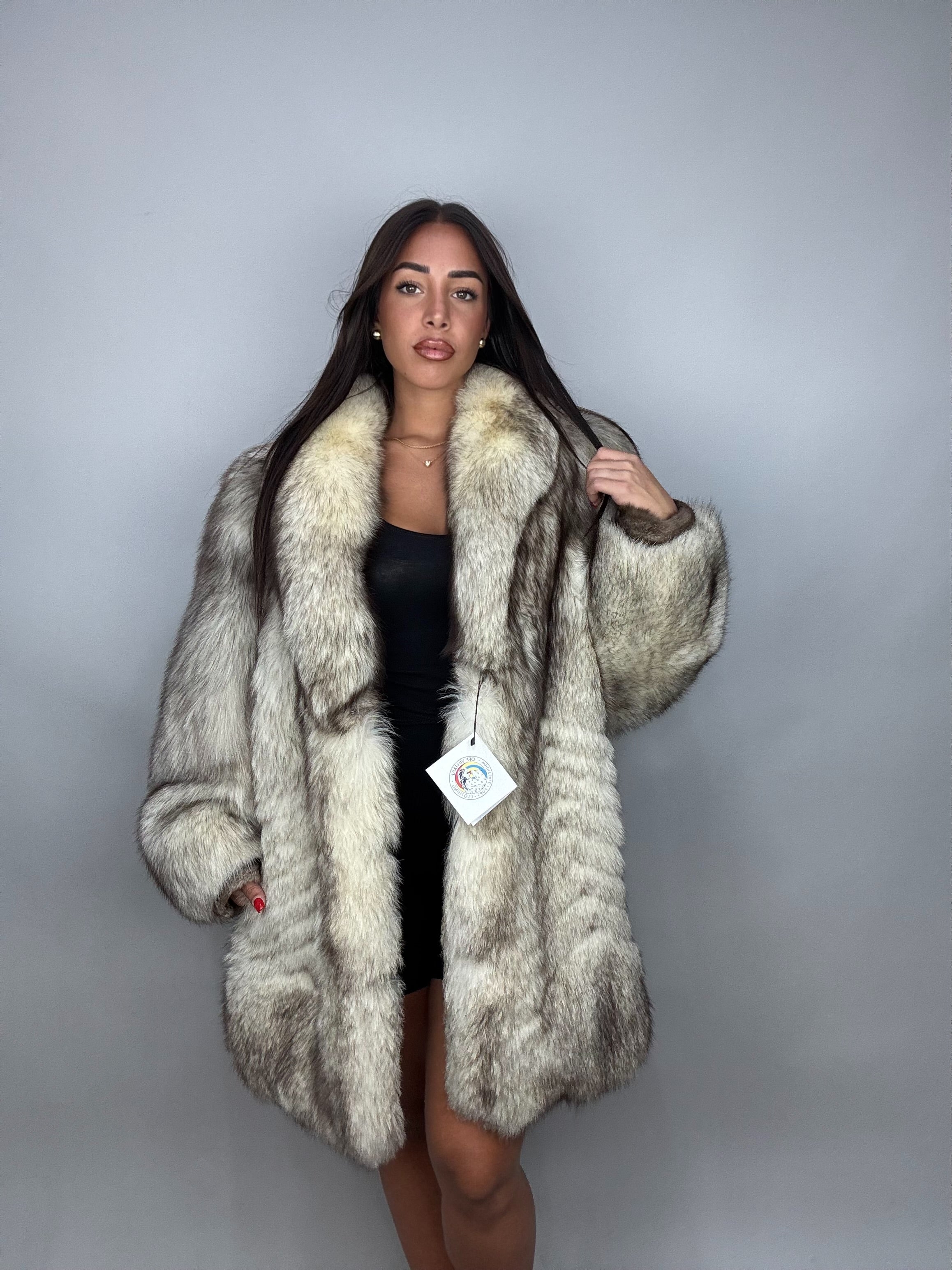 Giacca in volpe della groenlandia