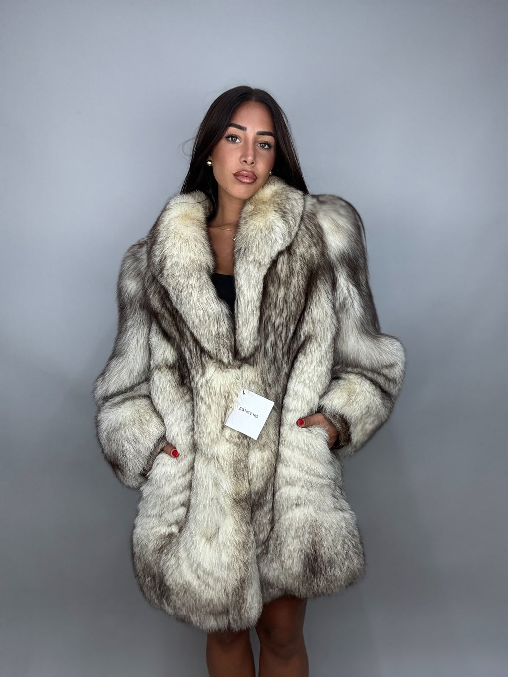 Giacca in volpe della groenlandia