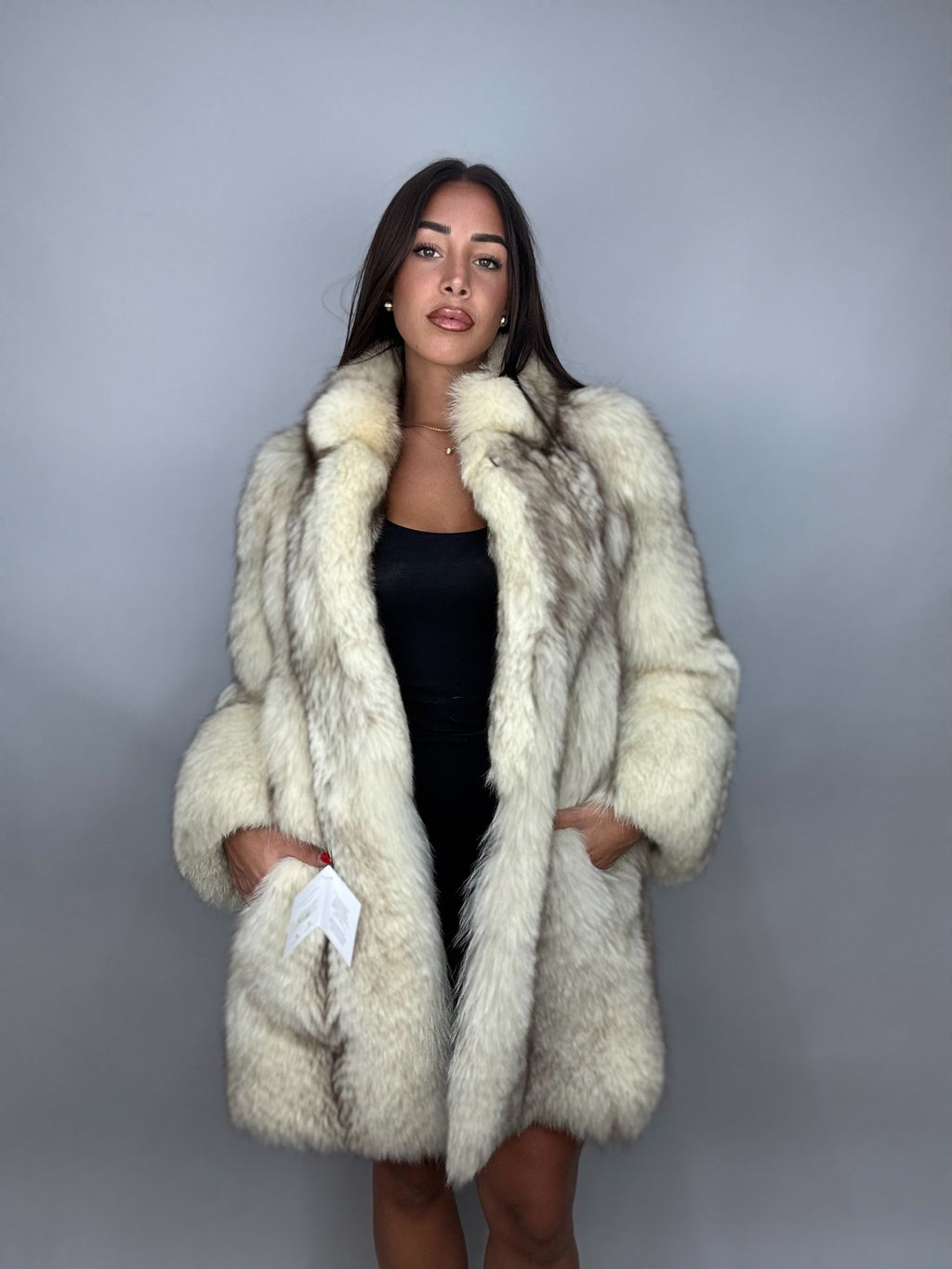 Giacca in volpe in groenlandia