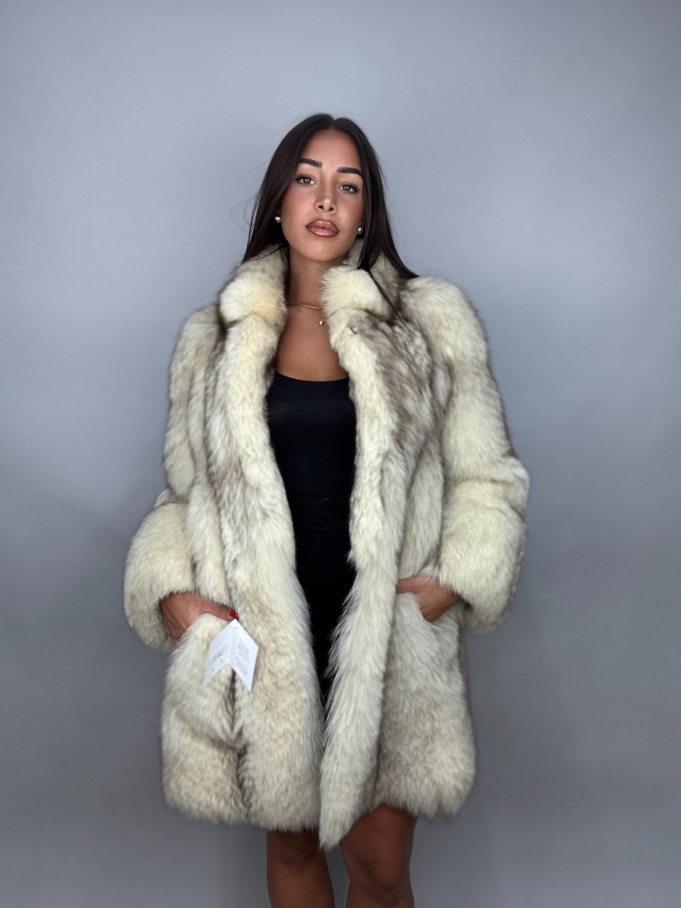 Giacca in volpe in groenlandia