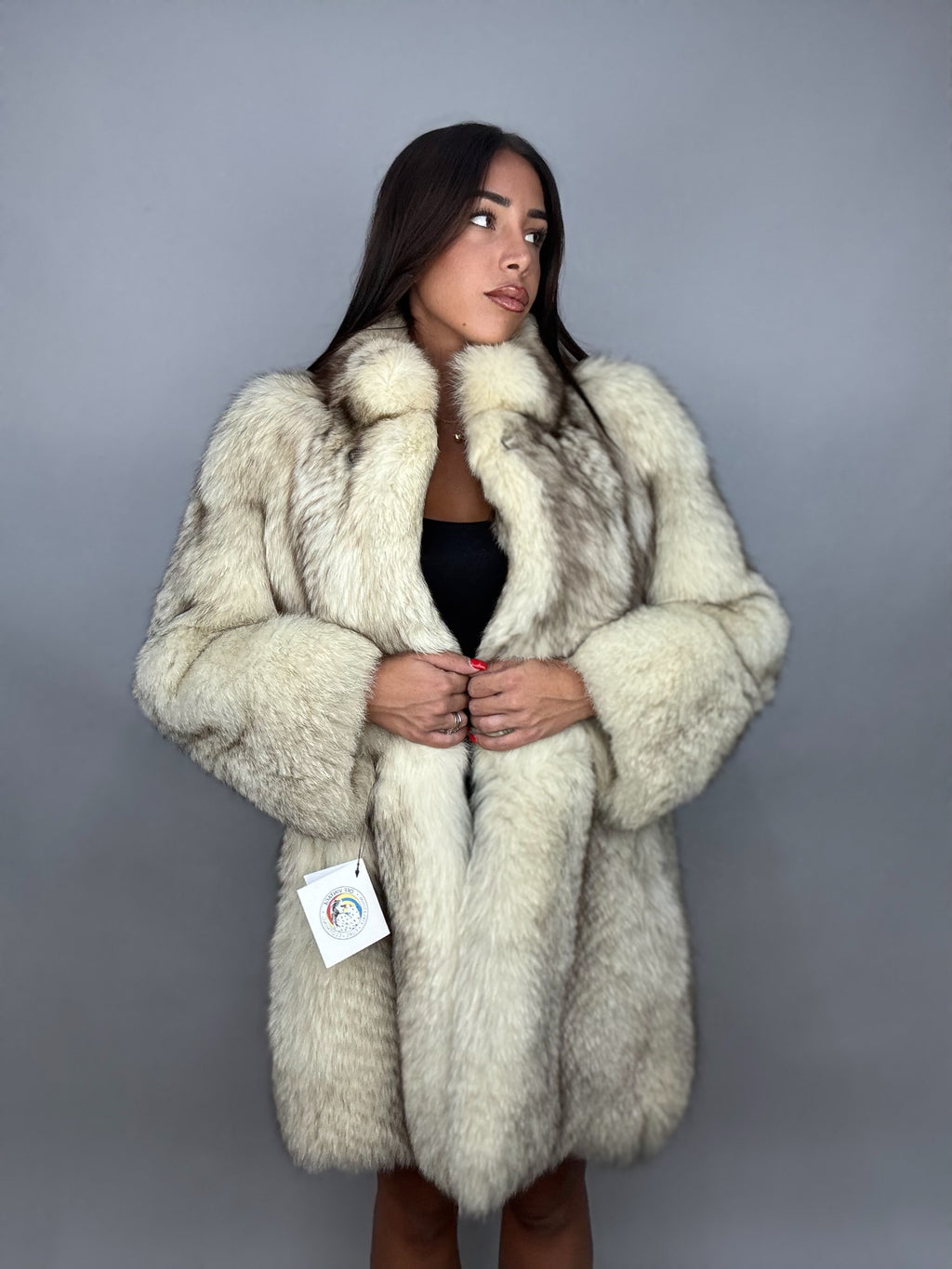 Giacca in volpe in groenlandia