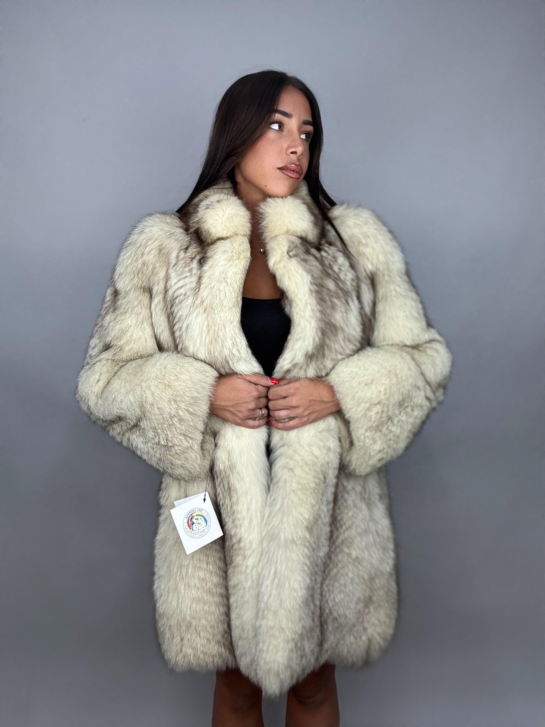 Giacca in volpe in groenlandia