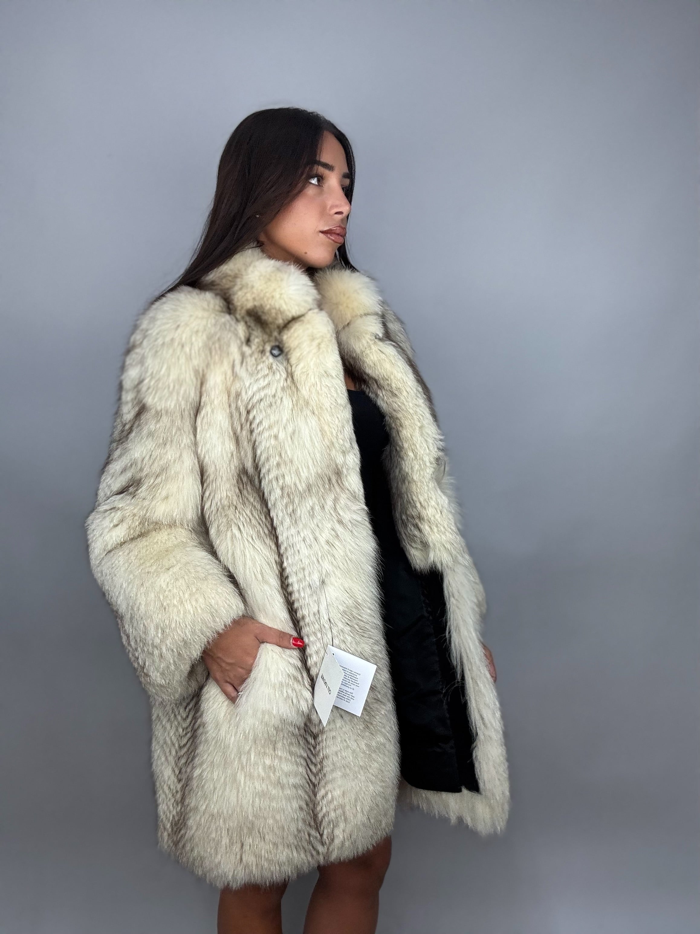 Giacca in volpe in groenlandia