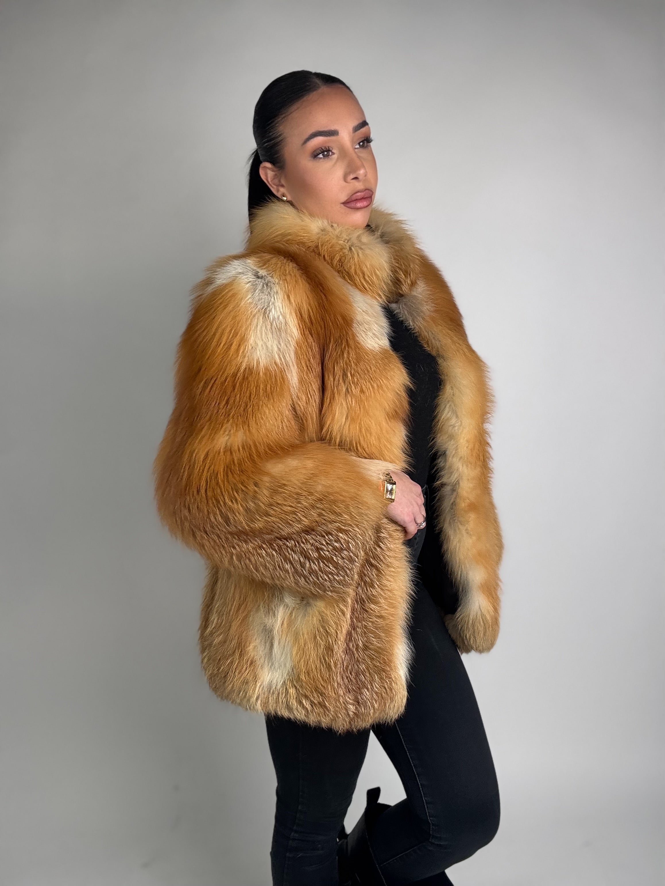 Mink Bomber Jacket