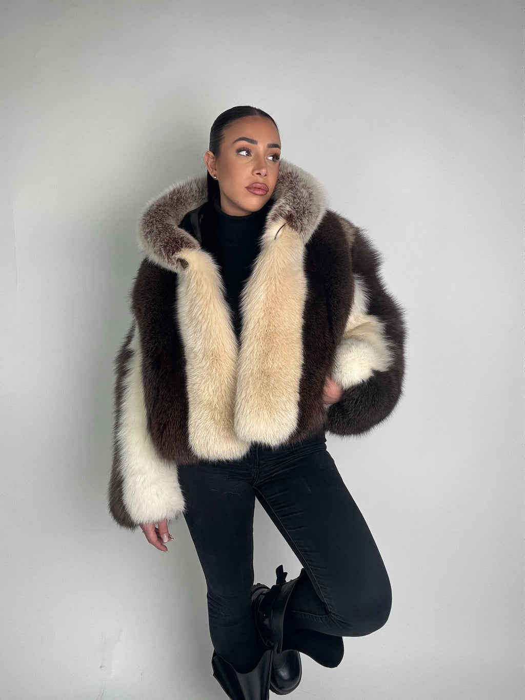 Mink Bomber Jacket