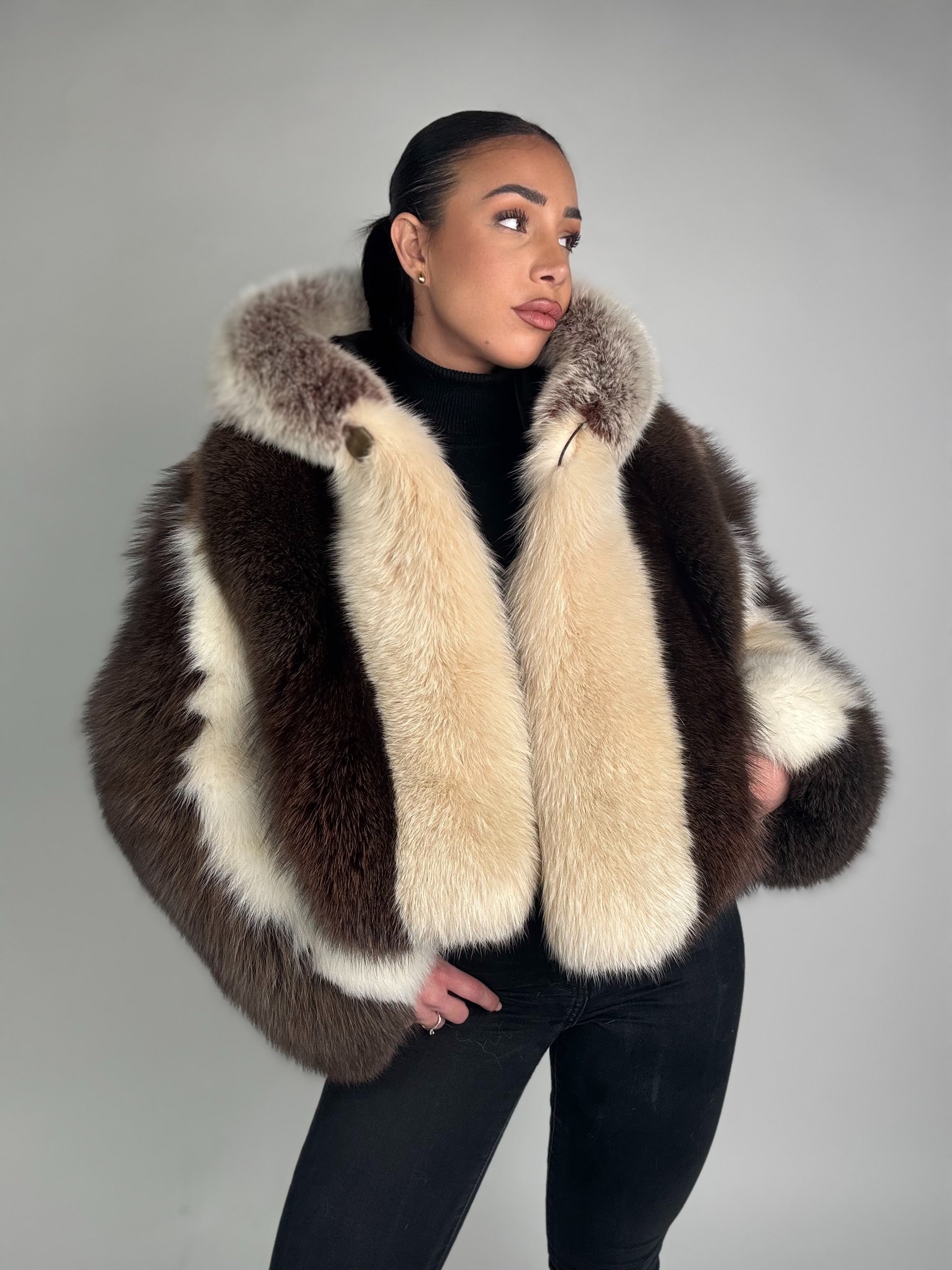 Mink Bomber Jacket