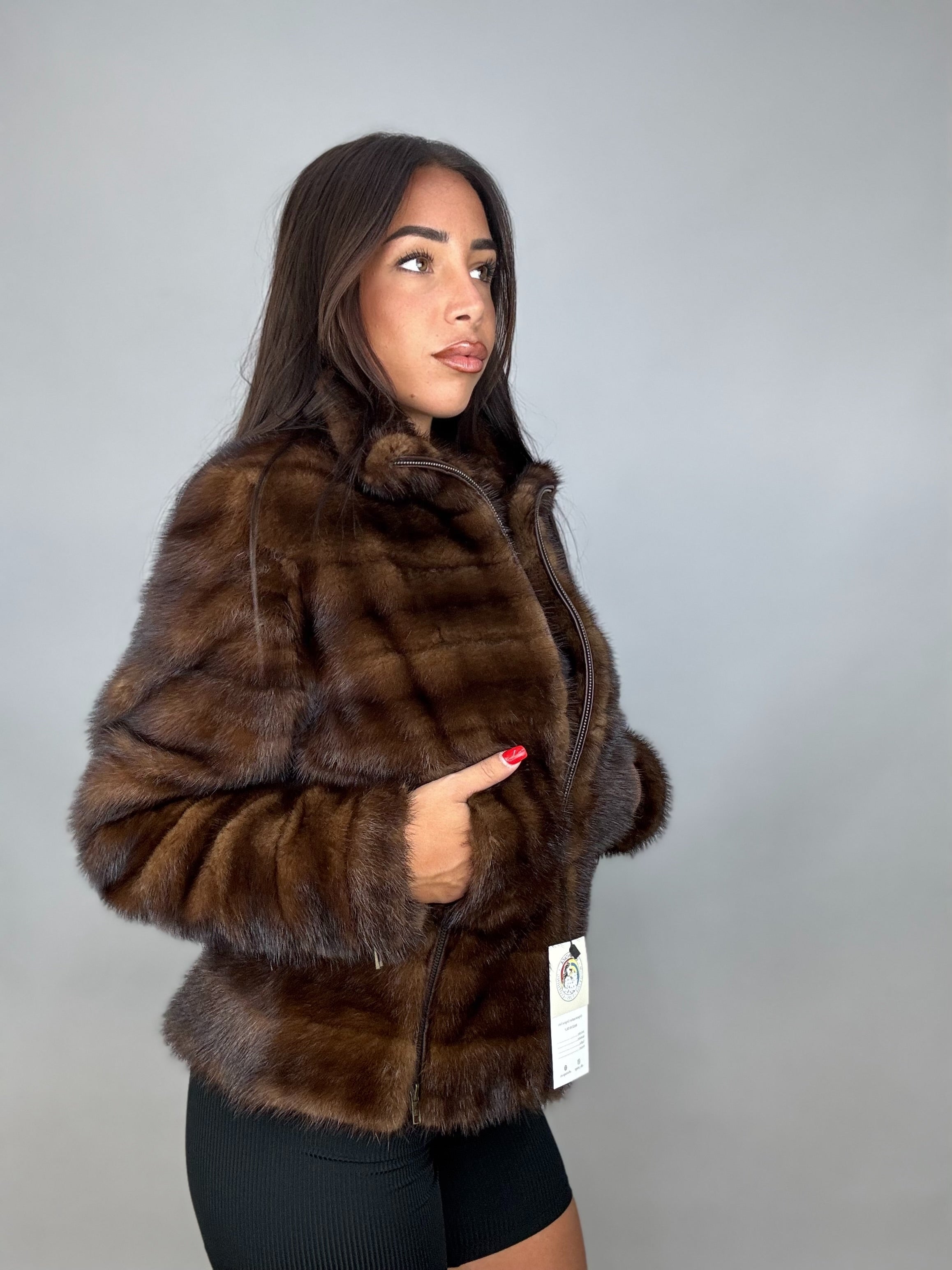 Bomber di visone
