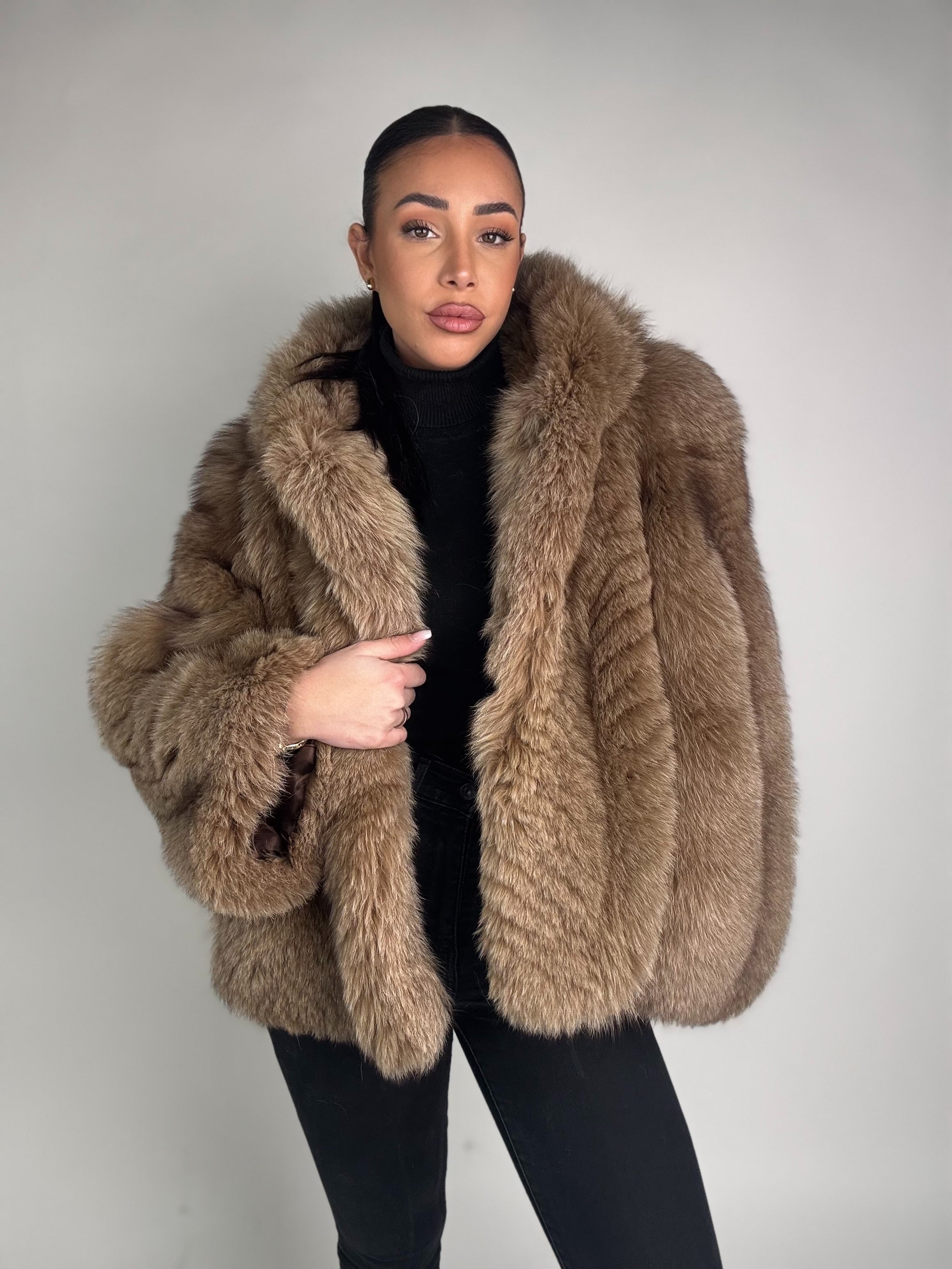 Mink Bomber Jacket