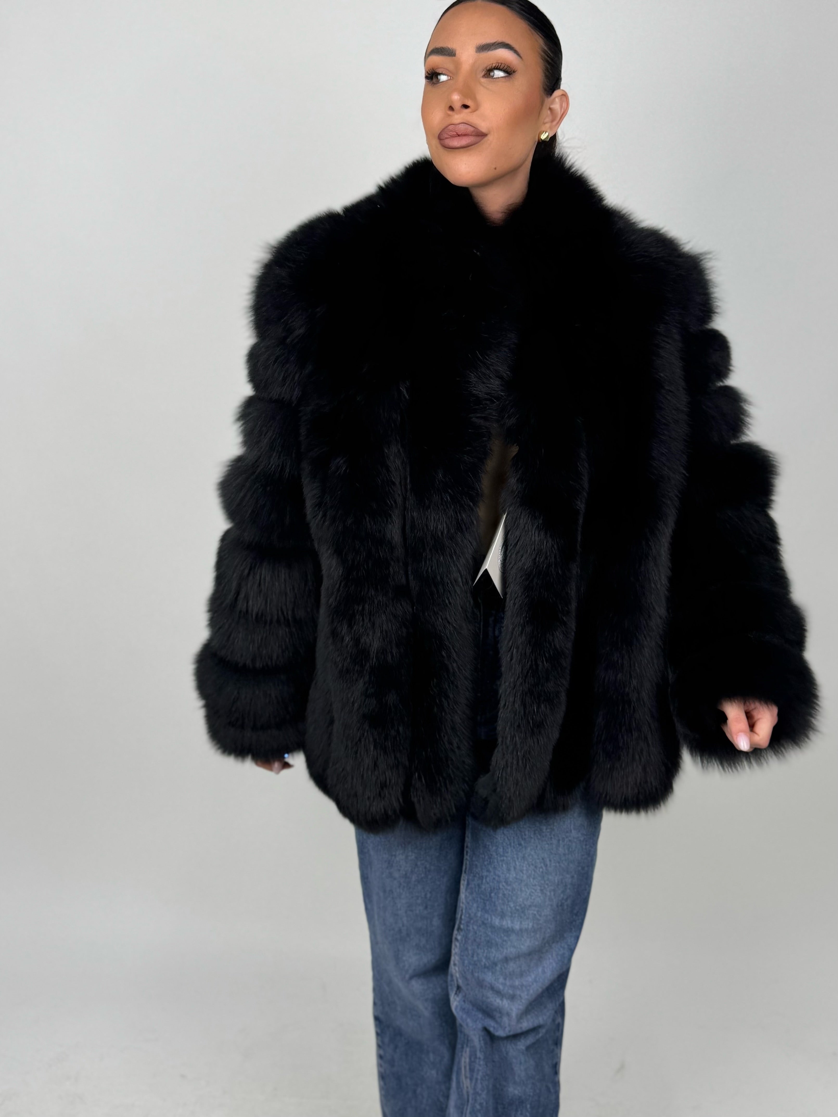 Mink Bomber Jacket