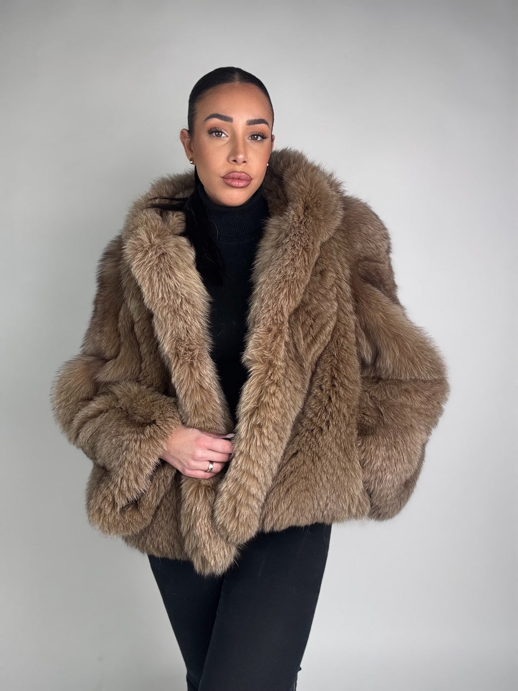 Mink Bomber Jacket