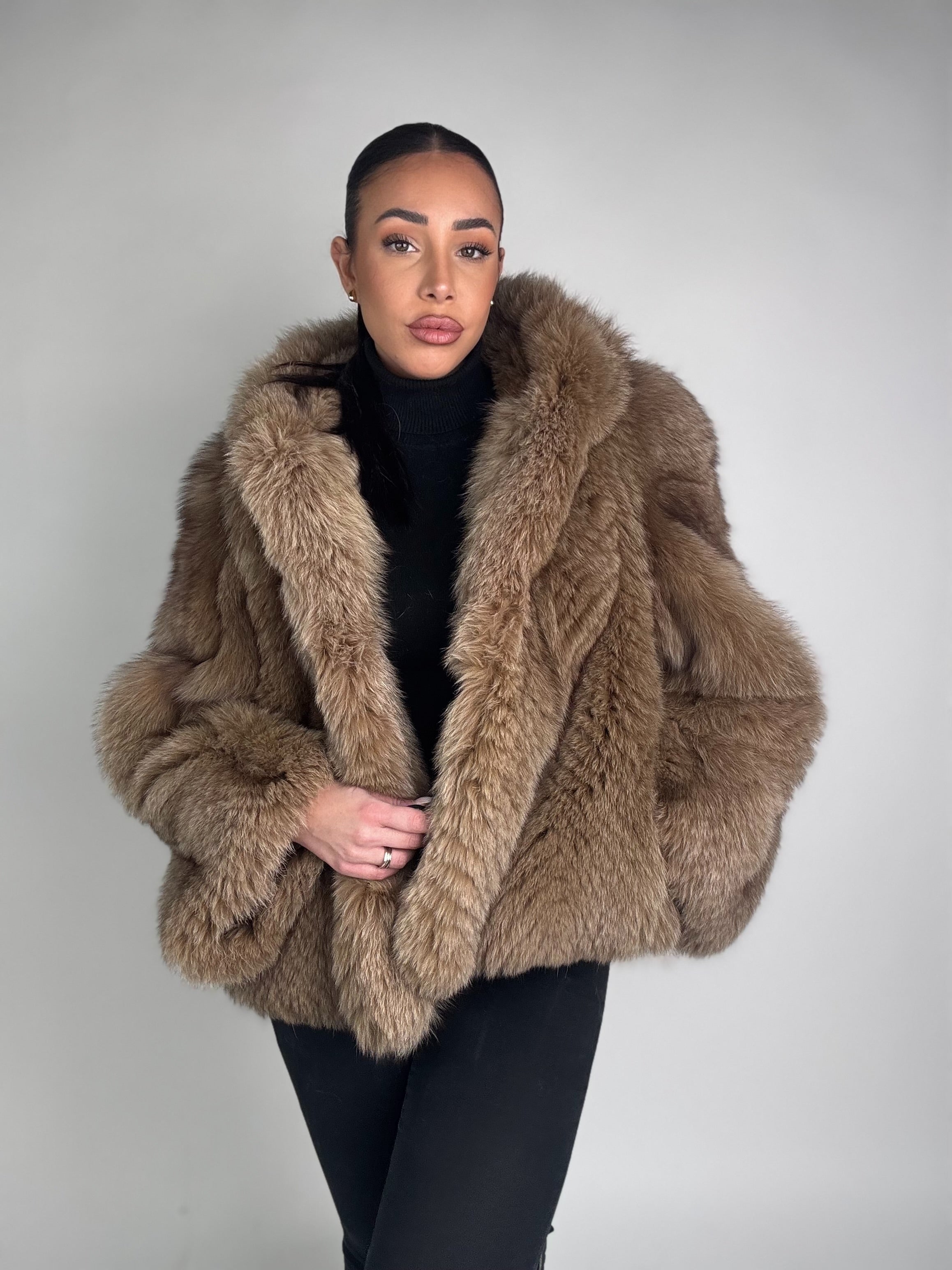 Mink Bomber Jacket