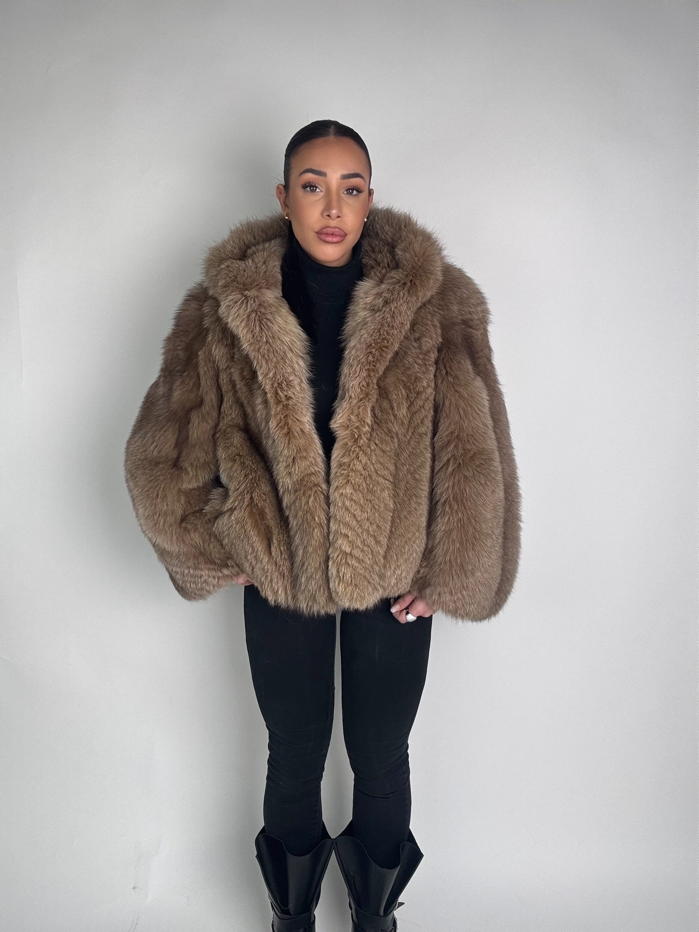 Mink Bomber Jacket